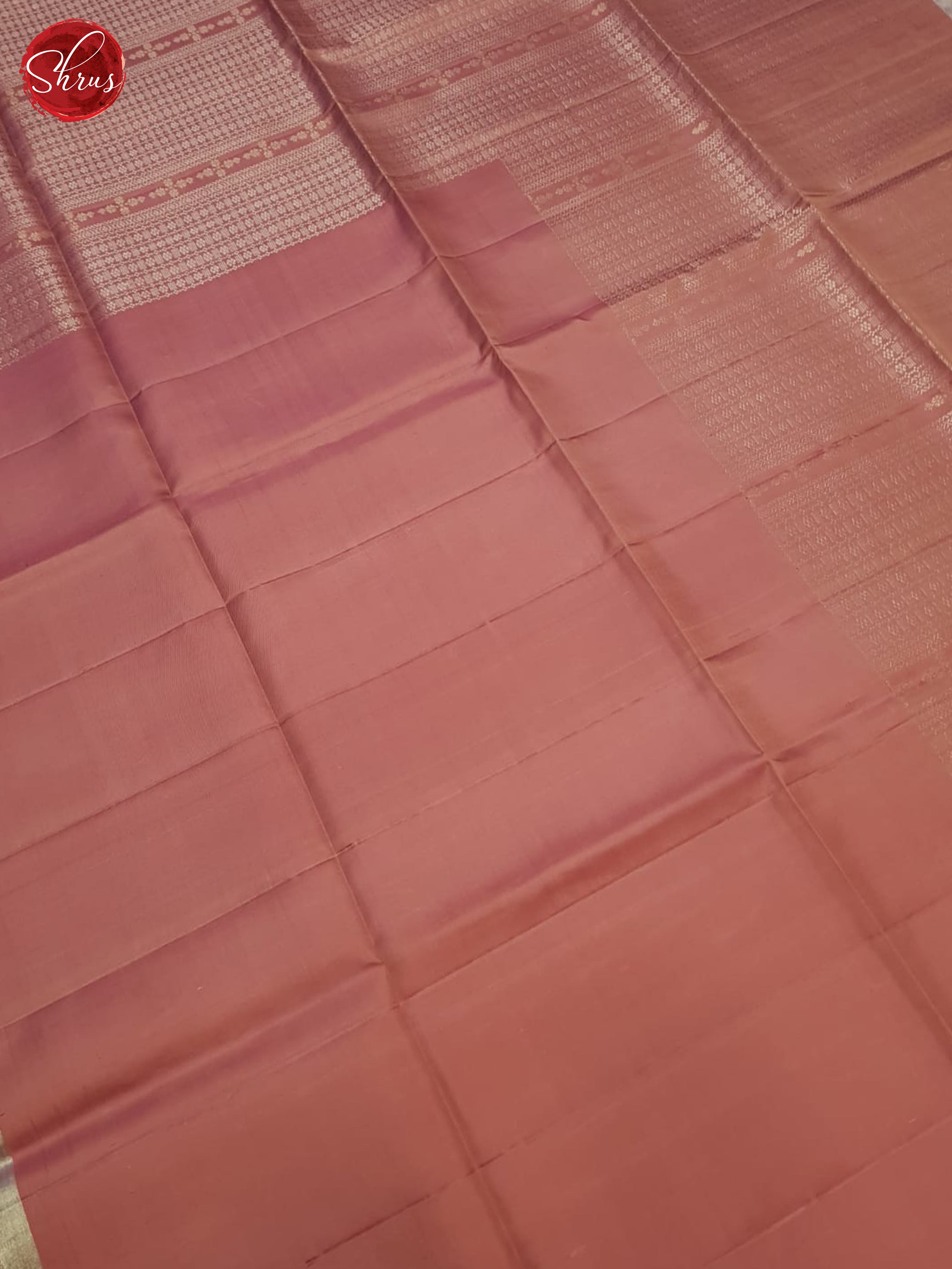 Dusty Dark Onion Pink(Single tone)-Soft silk saree - Shop on ShrusEternity.com