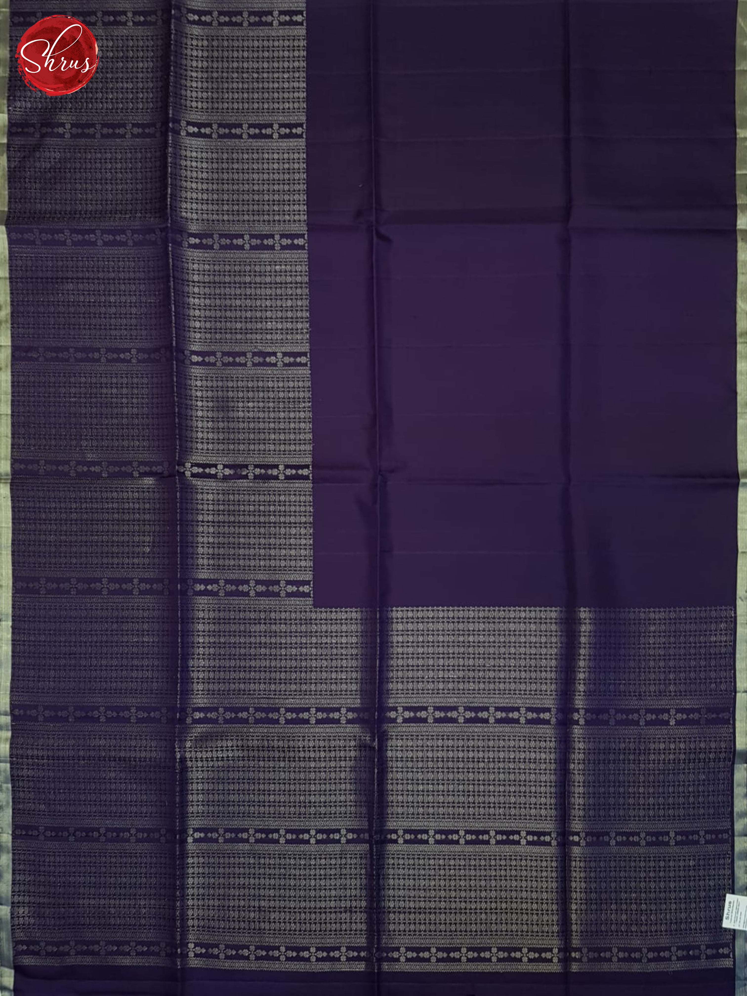Violet(single tone)-Soft silk saree - Shop on ShrusEternity.com