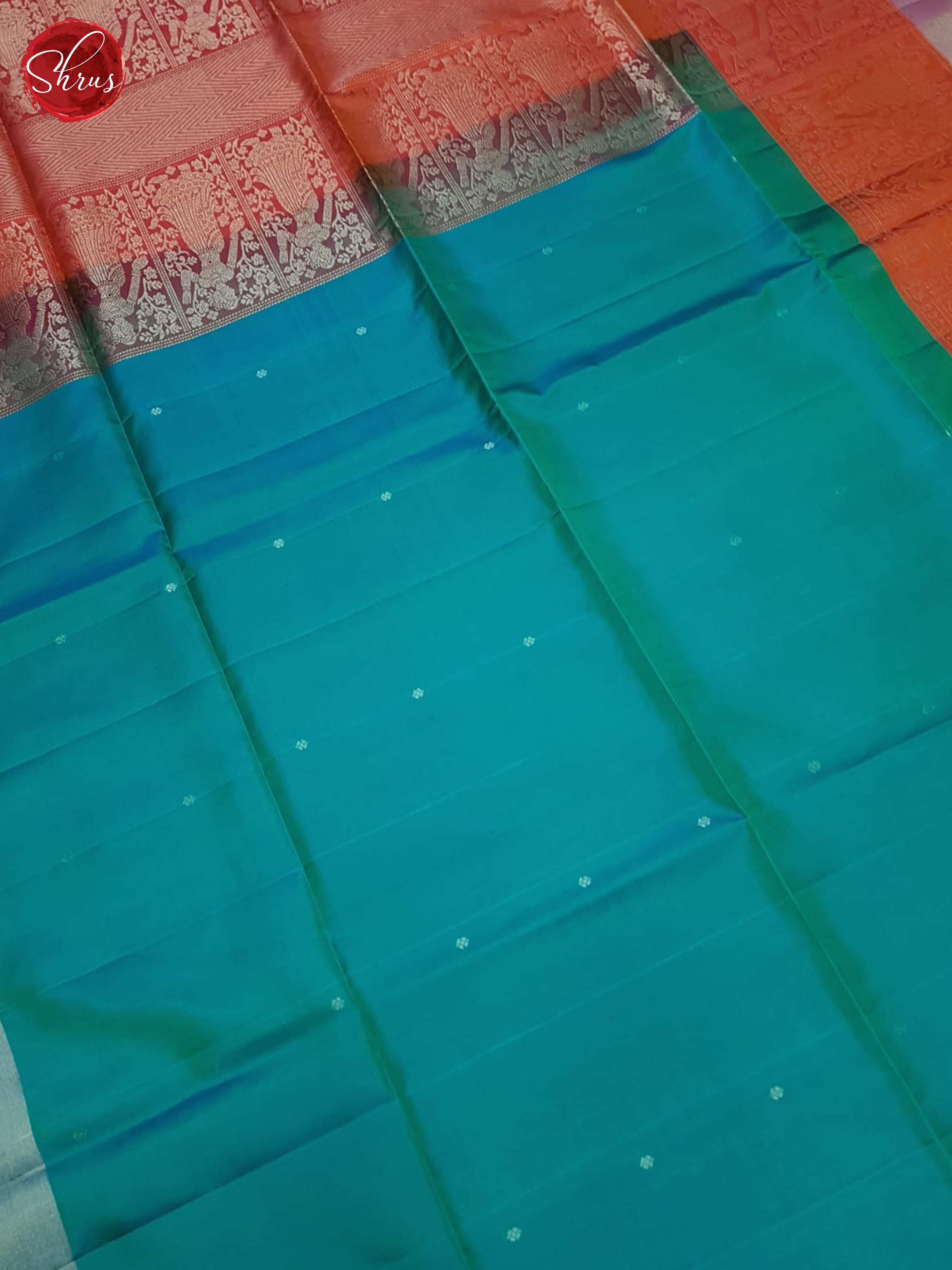 Blue And Pink- Soft Silk saree - Shop on ShrusEternity.com