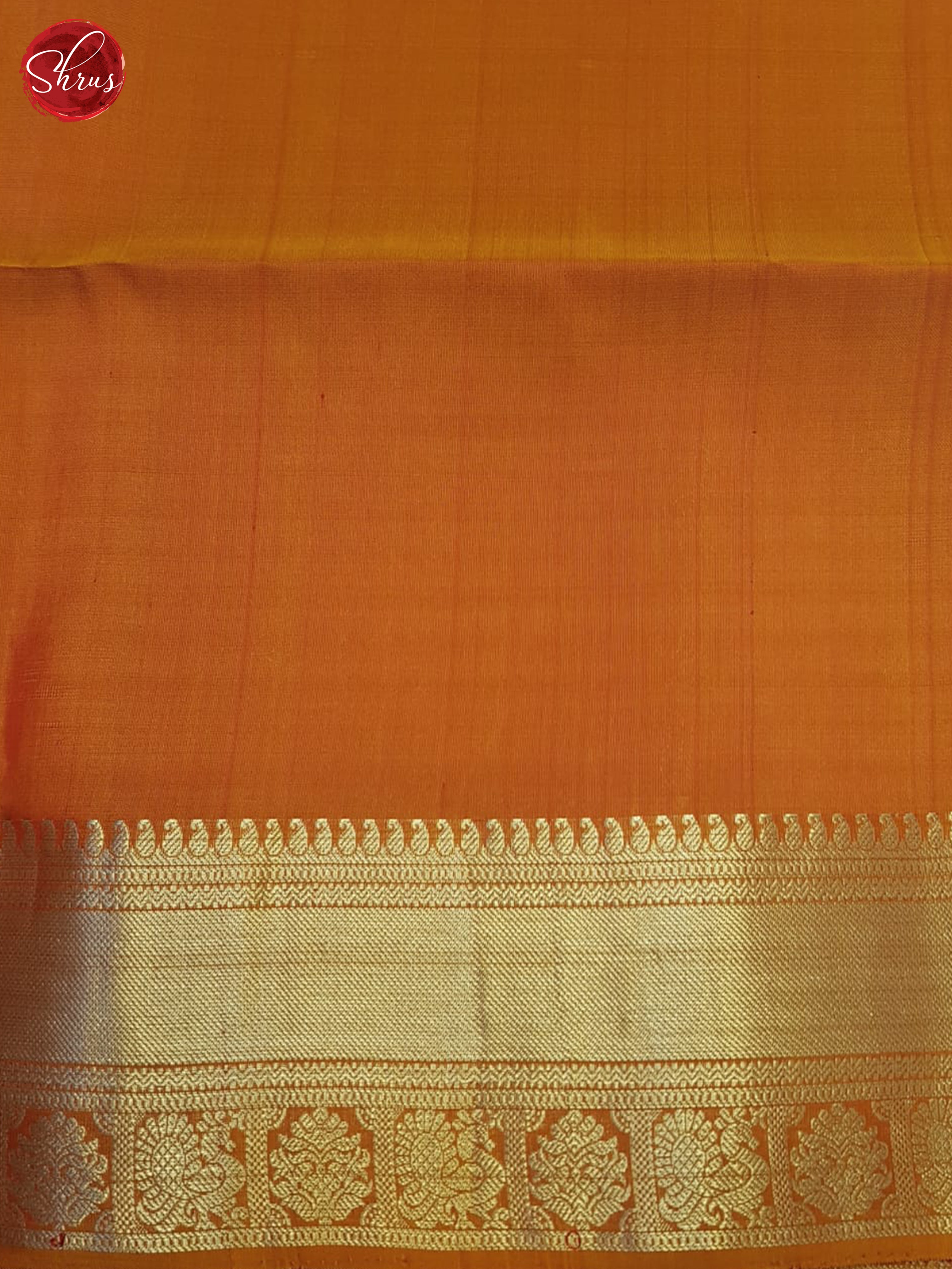 Orange(Single Tone)- Soft Silk Saree - Shop on ShrusEternity.com