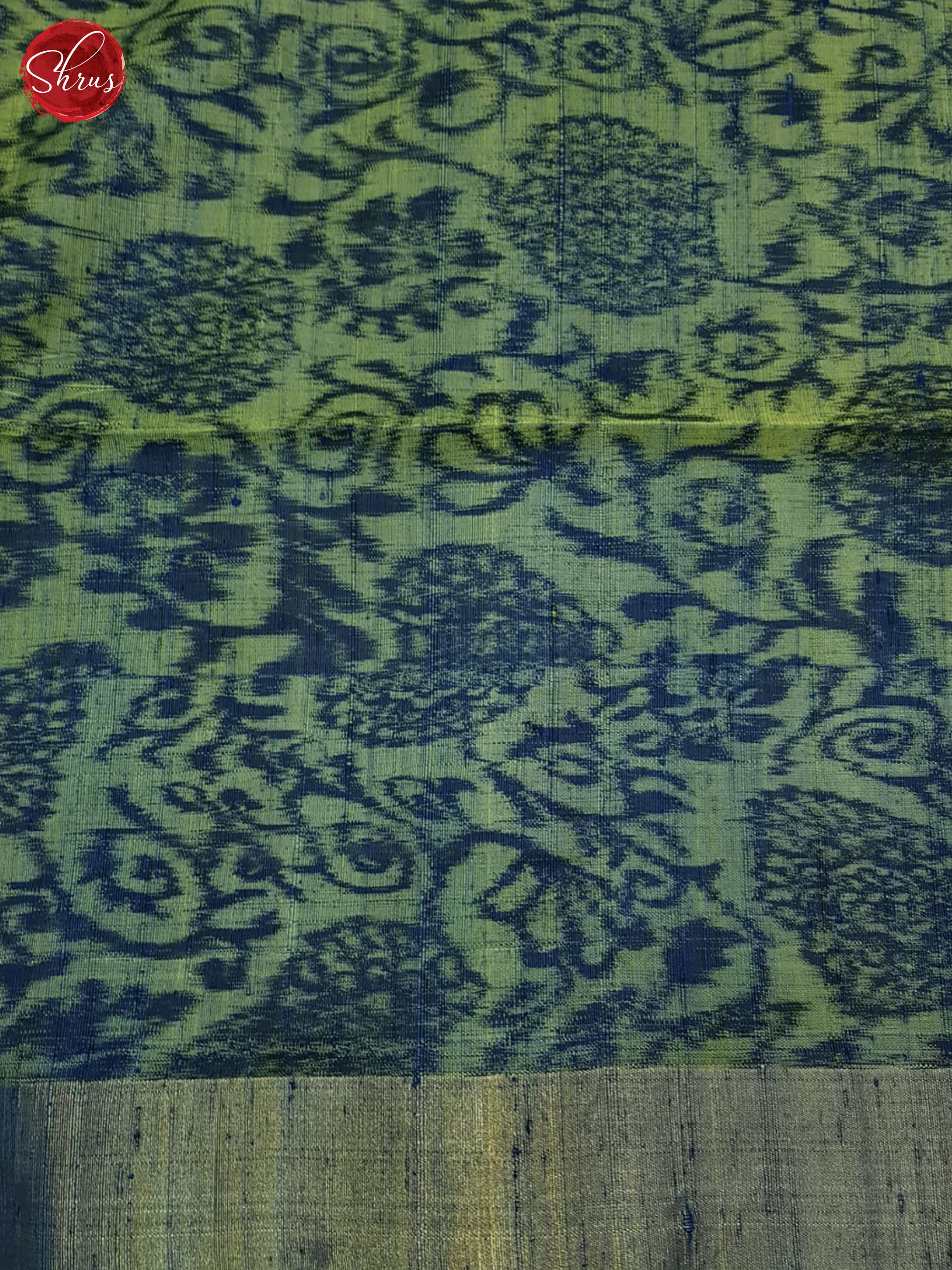 Blue And Green- Soft Silk Saree - Shop on ShrusEternity.com