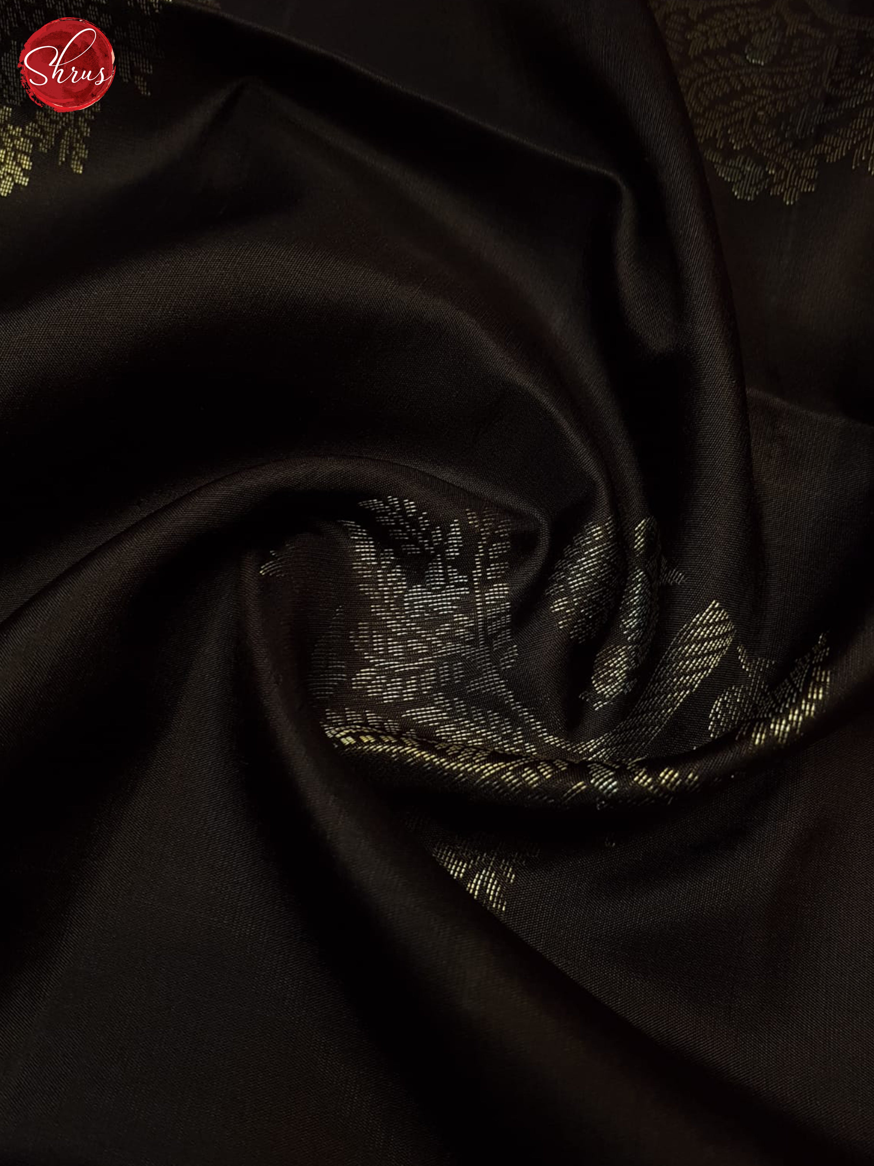 Brown And Mustard- Soft Silk Saree - Shop on ShrusEternity.com