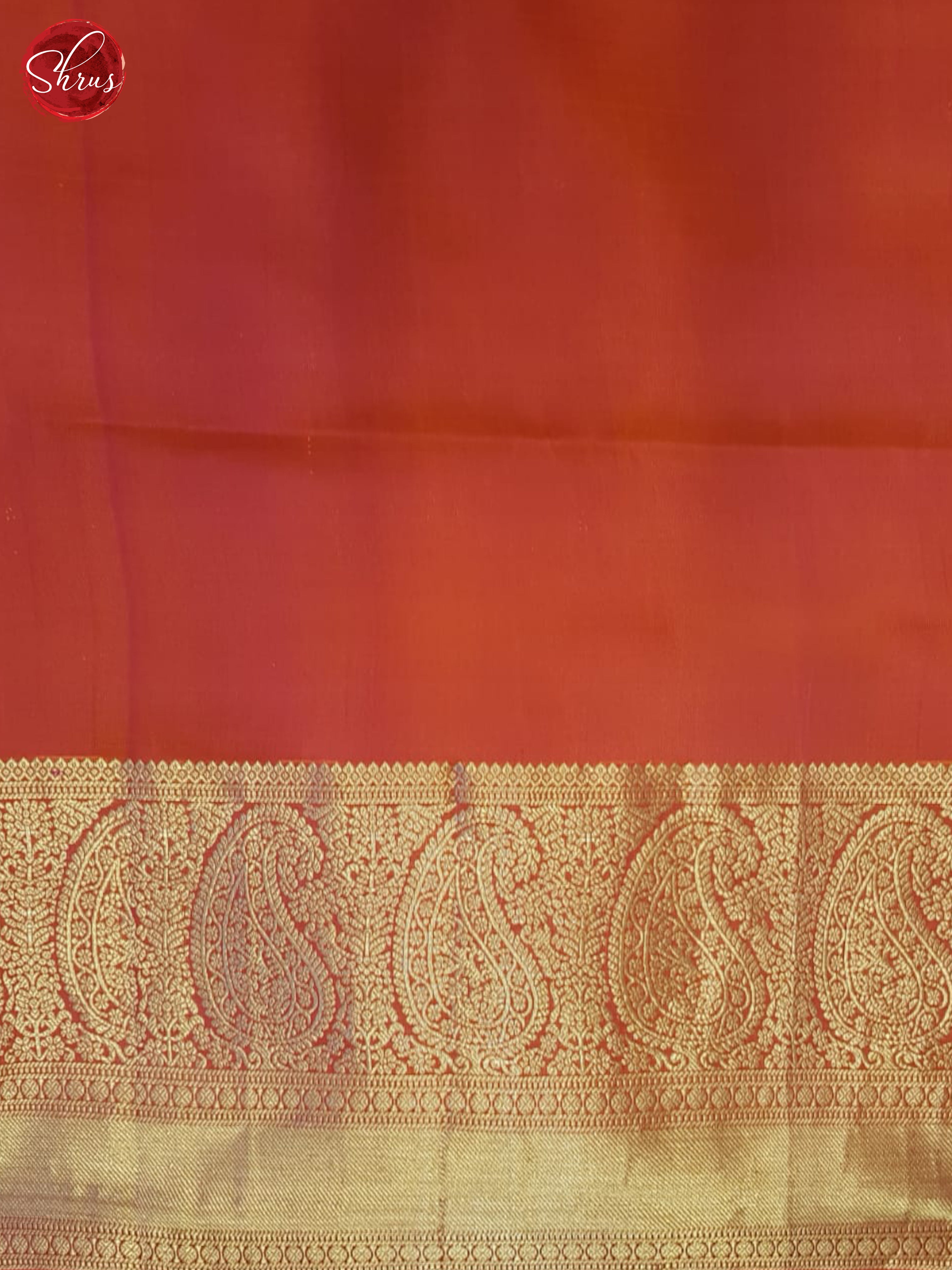Orangish Pink(Single Tone)- Soft Silk Saree - Shop on ShrusEternity.com