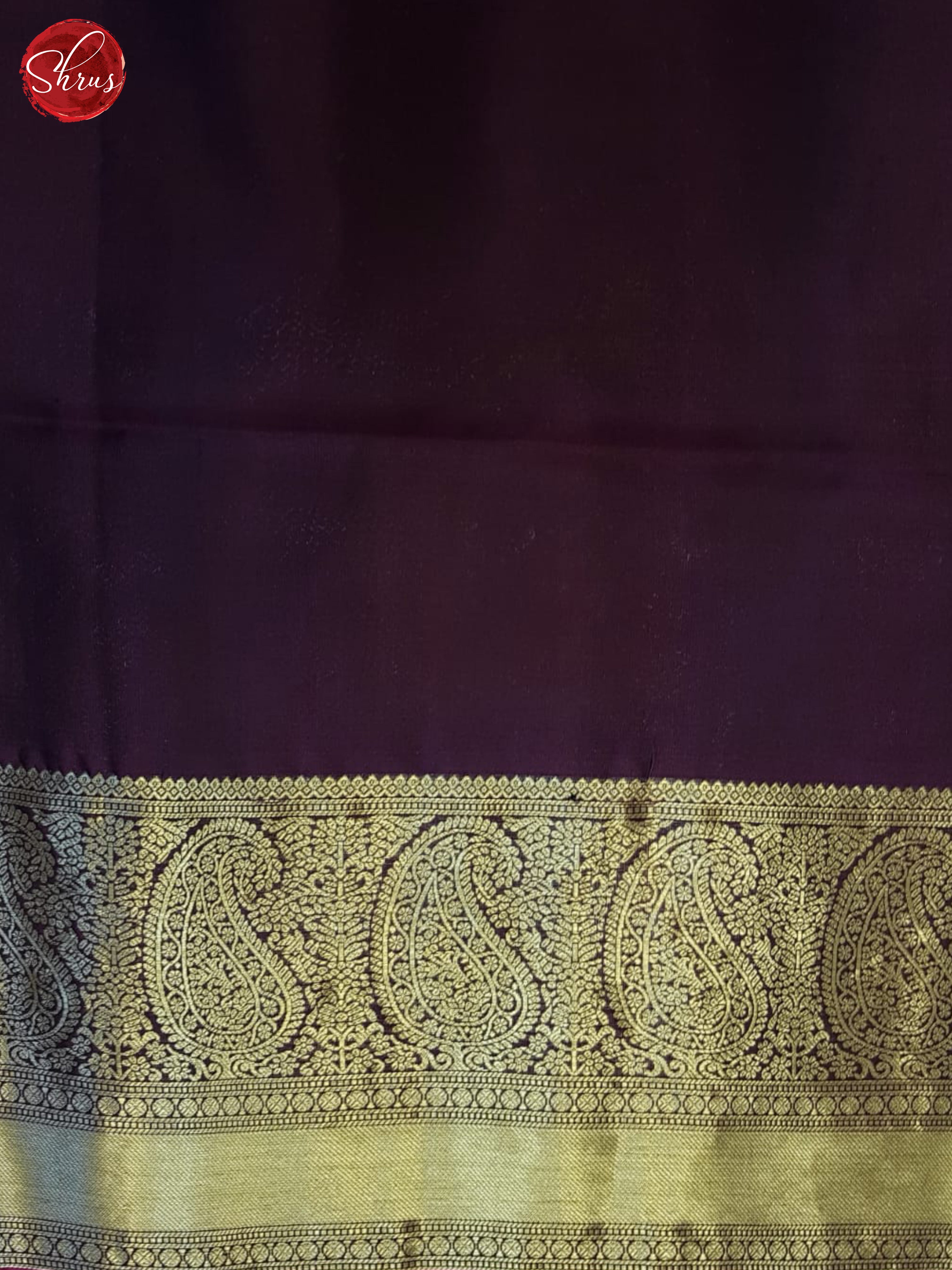 Green And Wine- Soft Silk Saree - Shop on ShrusEternity.com
