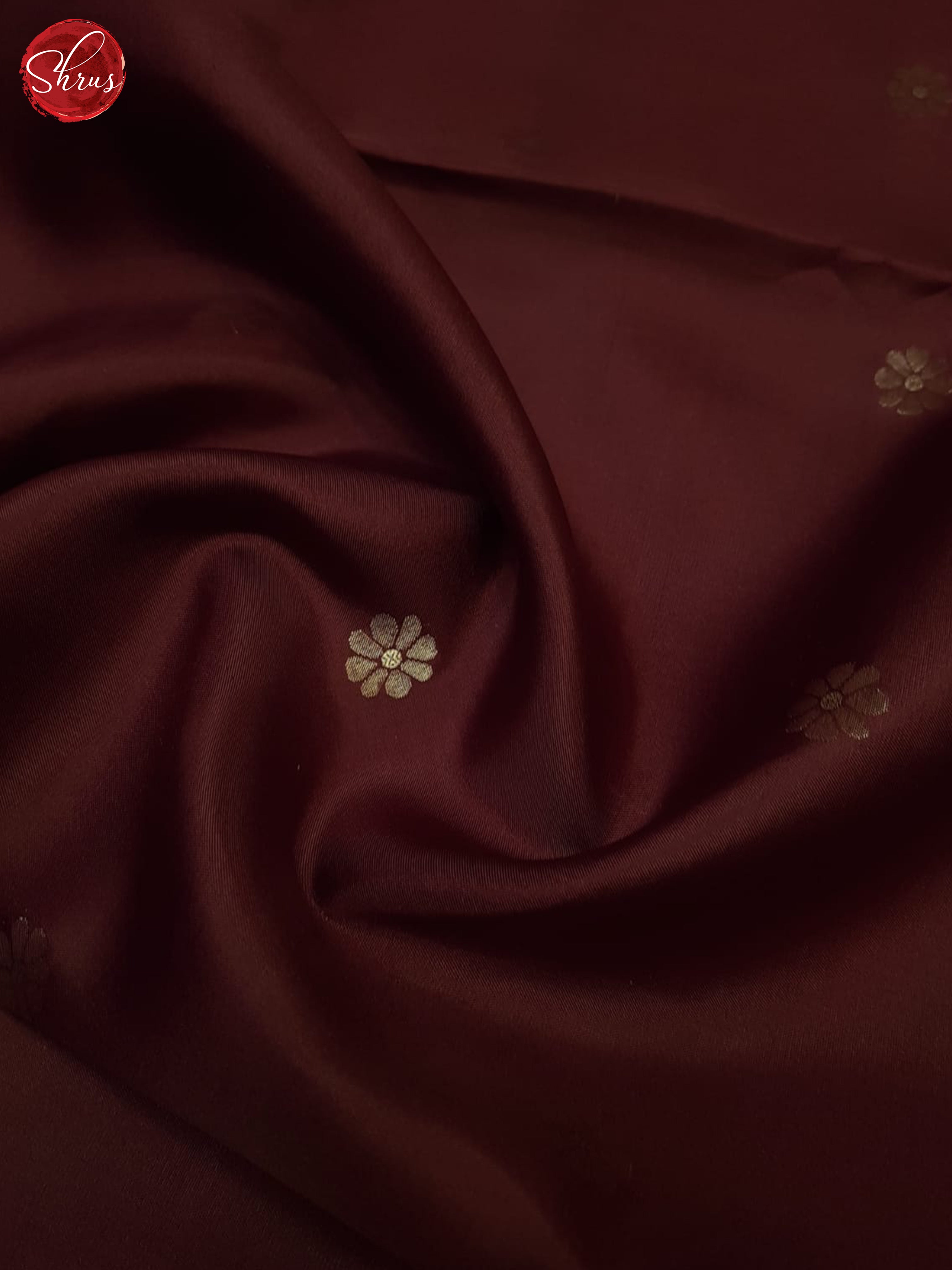 Maroon(Single tone)- Soft Silk Saree - Shop on ShrusEternity.com