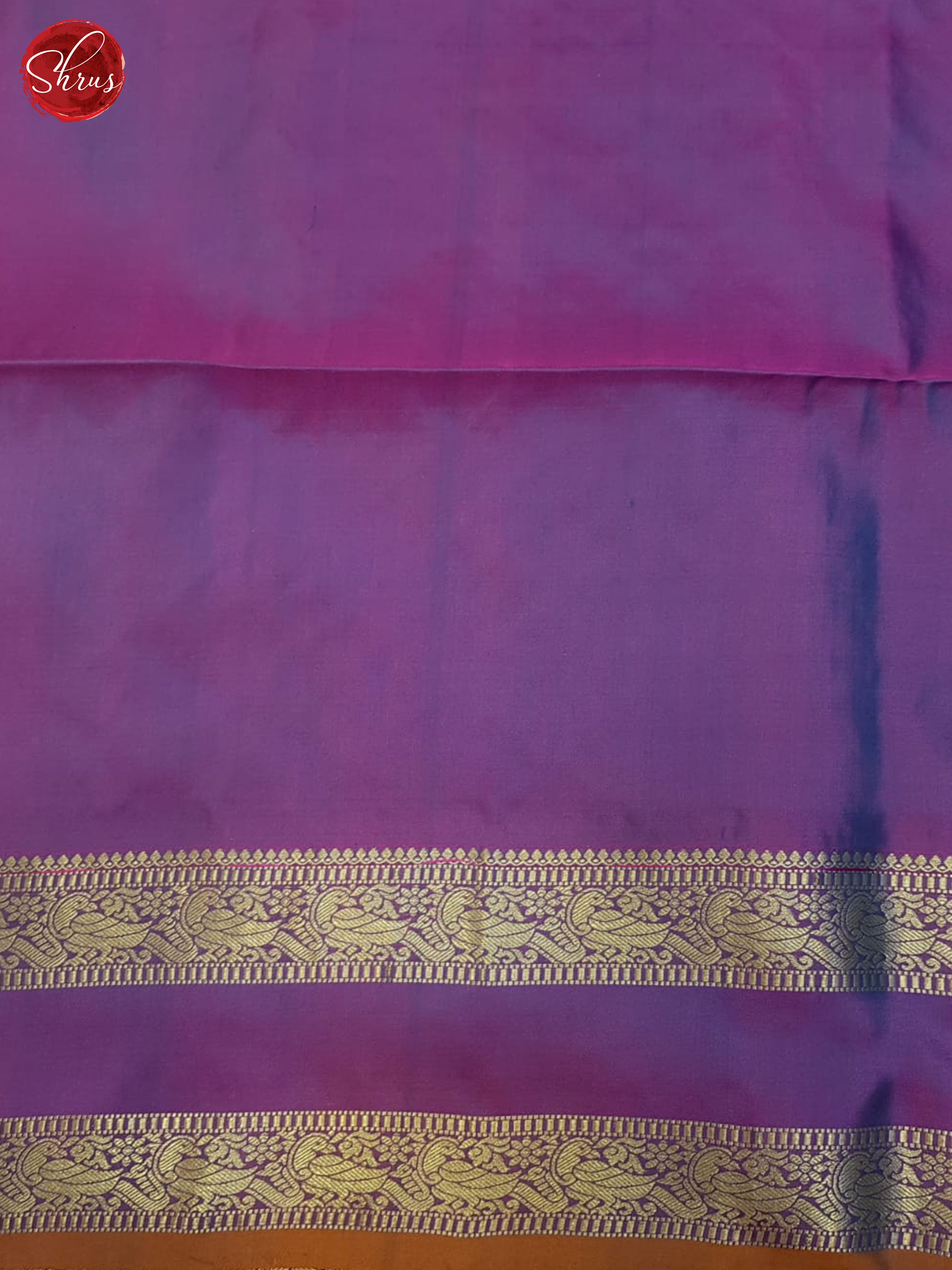 Green And Purple- Soft Silk Saree-5