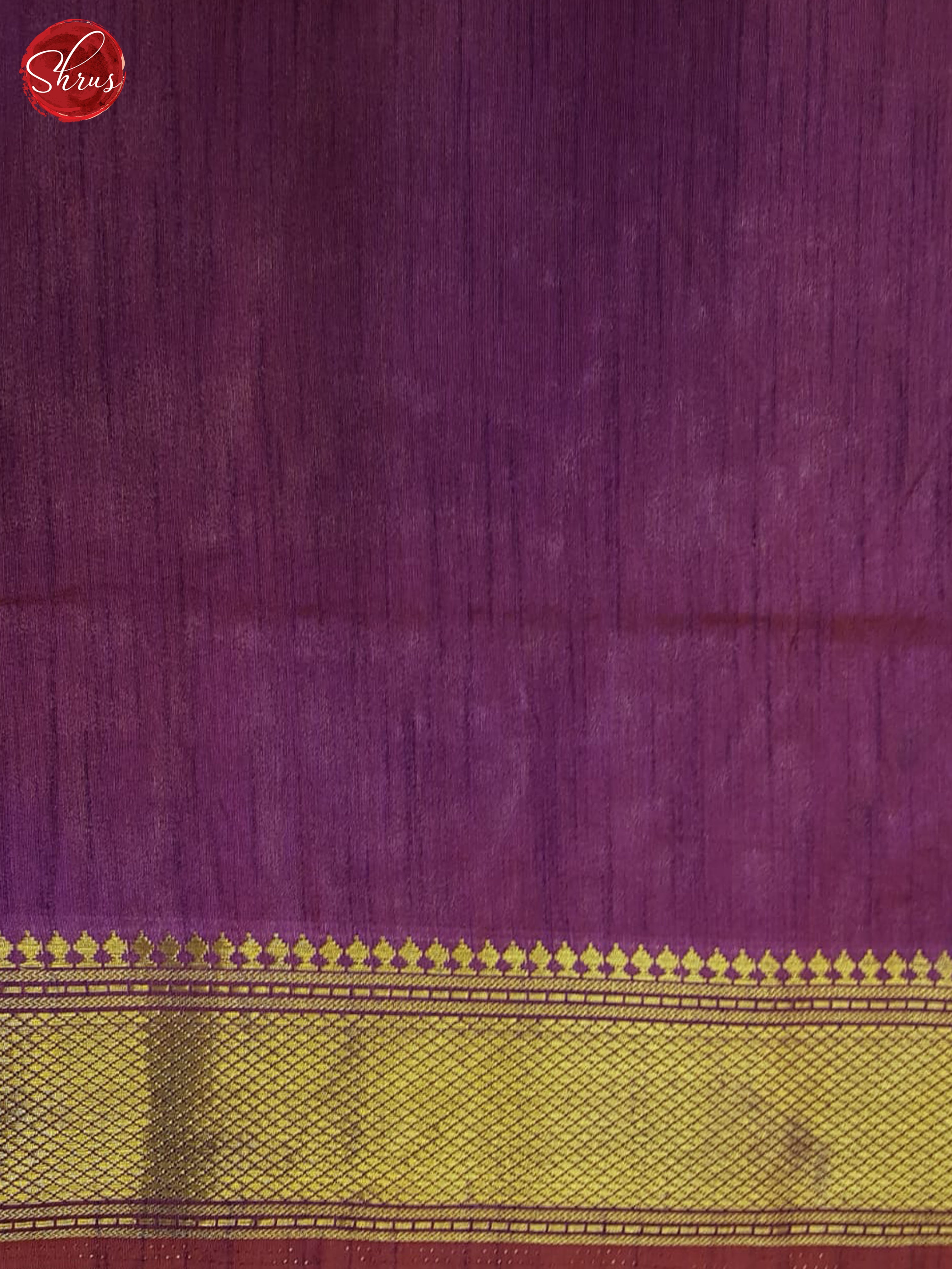 Pink & Purple - Semi Patola Saree - Shop on ShrusEternity.com