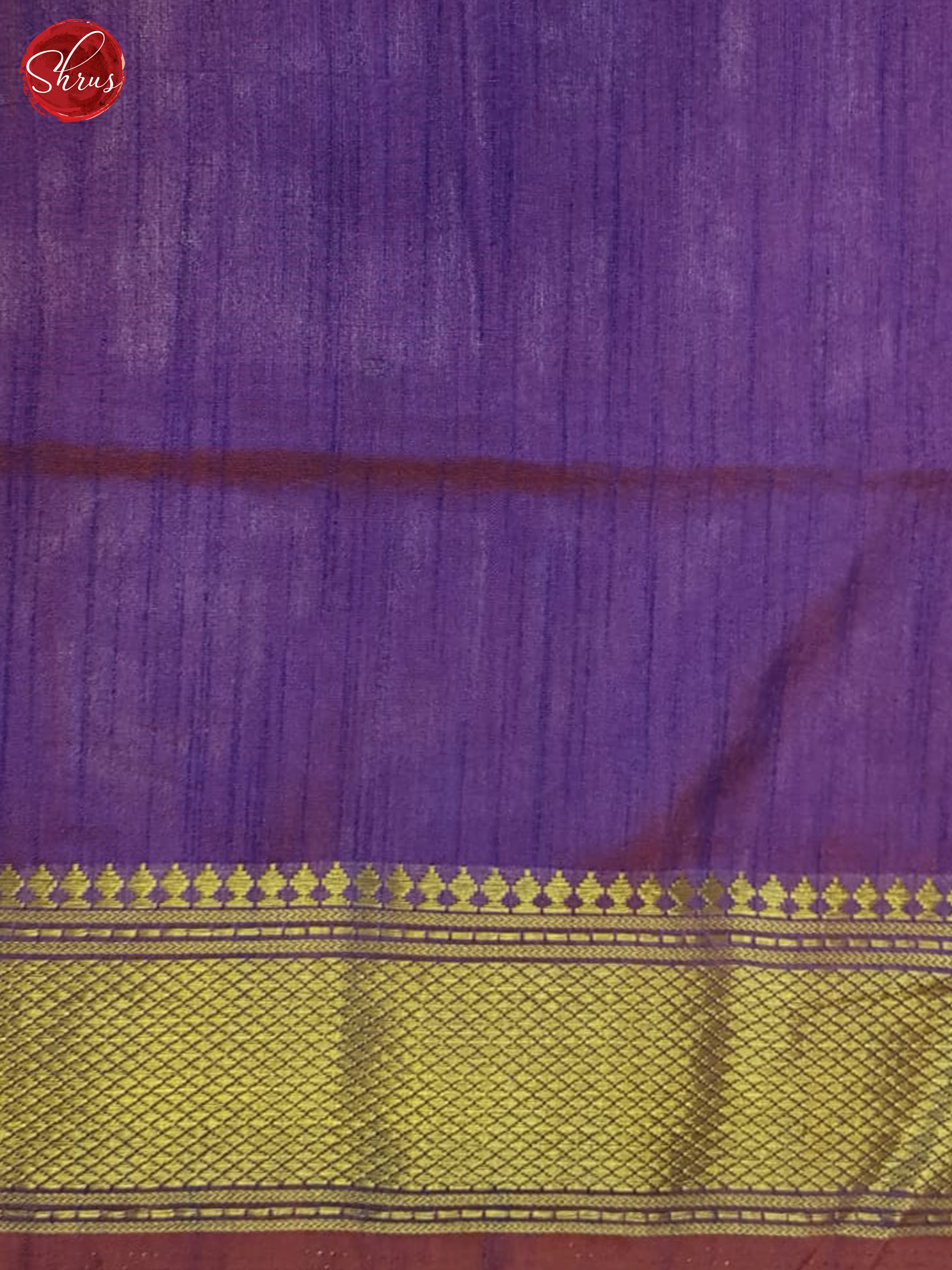 Pink & Purple - Semi Patola Saree - Shop on ShrusEternity.com