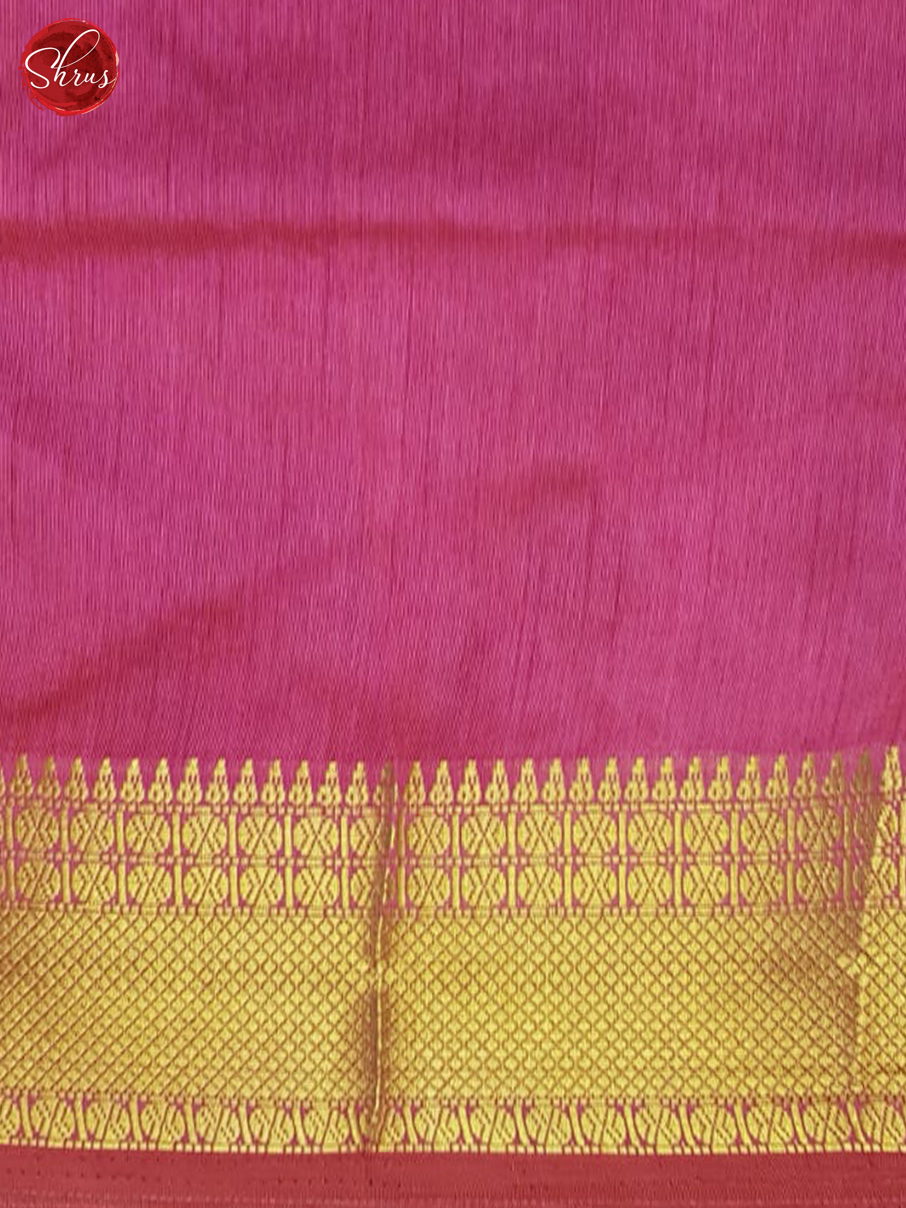 Purple & Pink - Semi Patola Saree - Shop on ShrusEternity.com