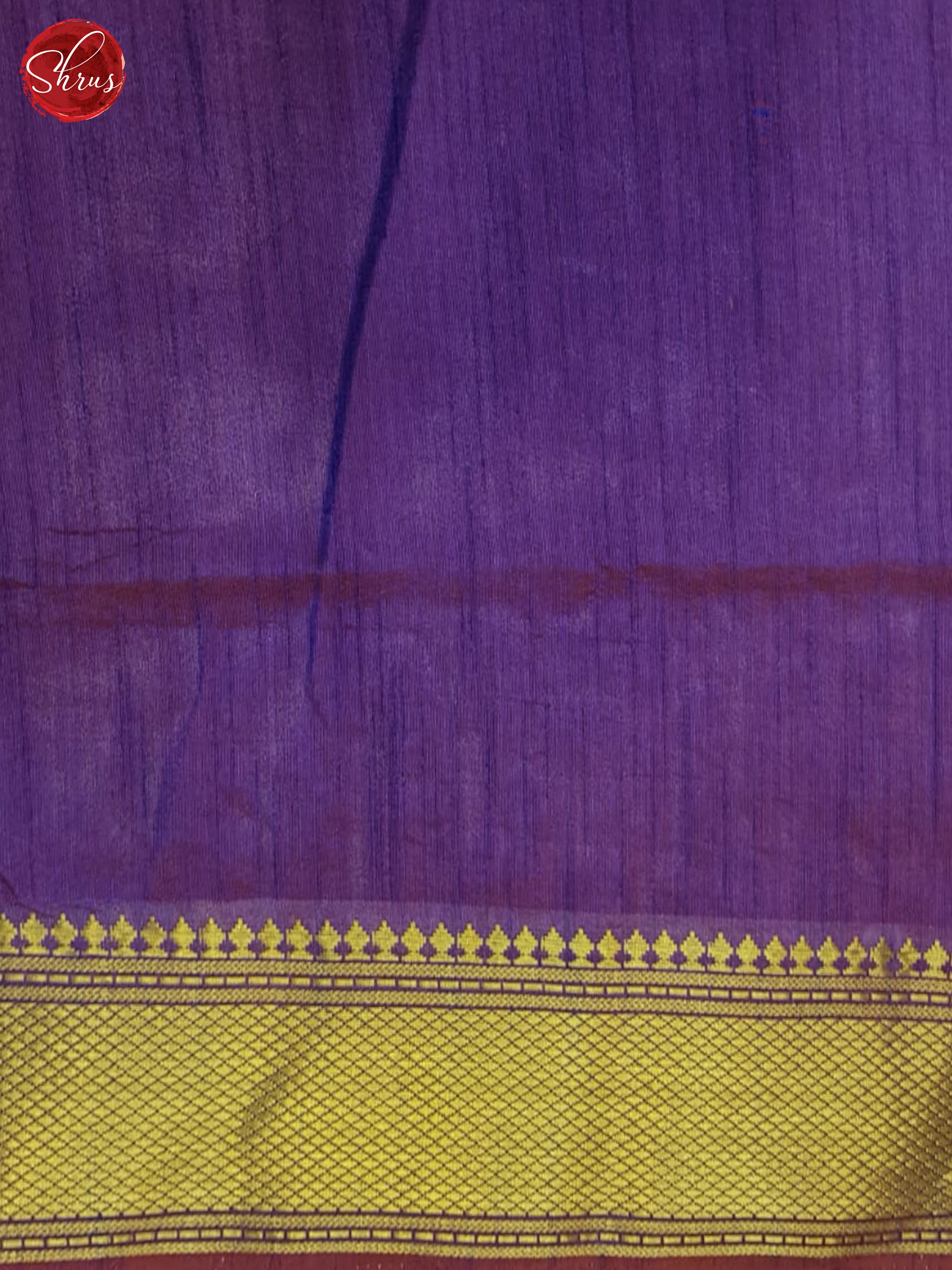 Pink & Purple - Semi Patola Saree - Shop on ShrusEternity.com