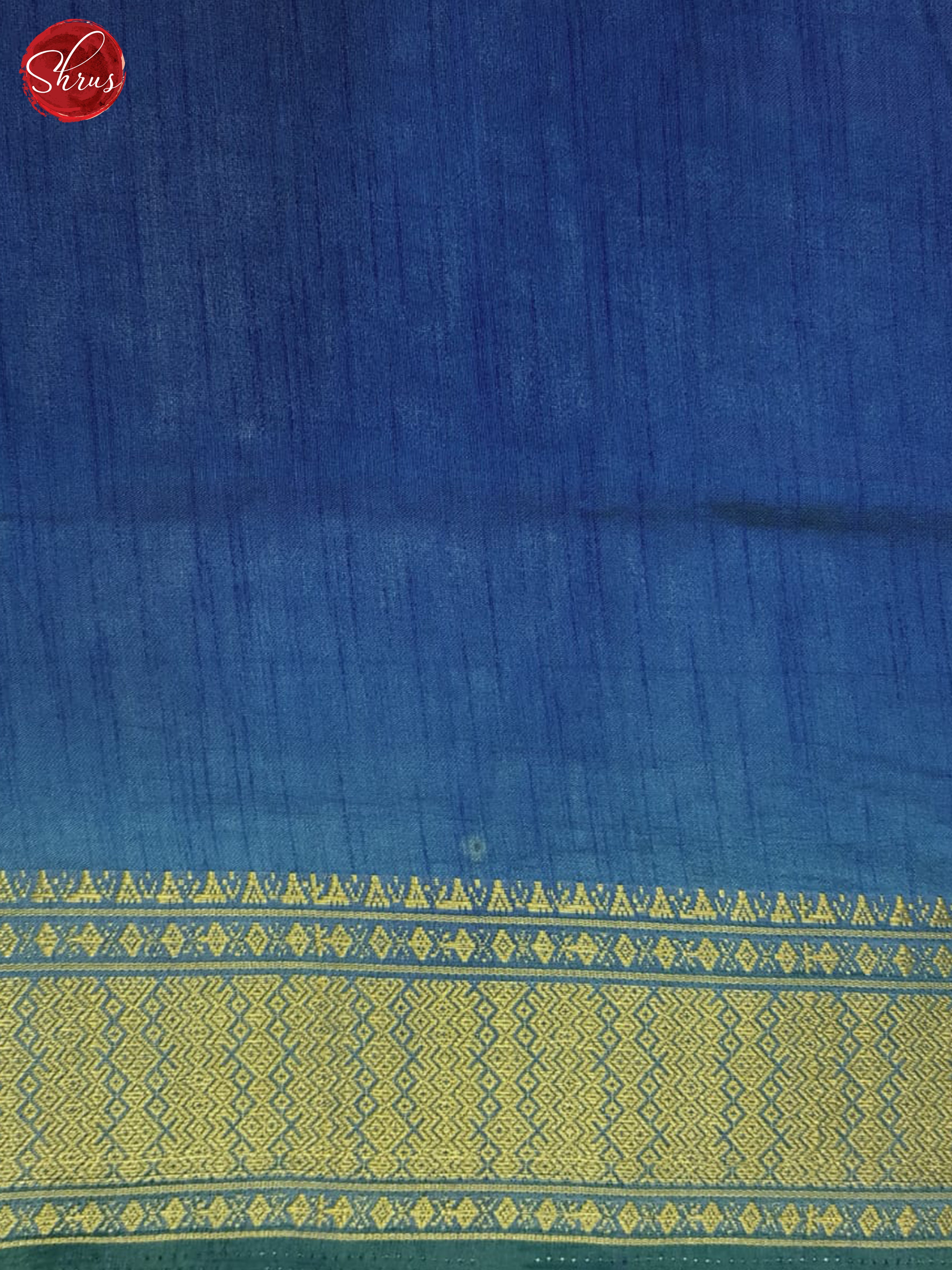 Green & Blue- Semi Patola Saree - Shop on ShrusEternity.com