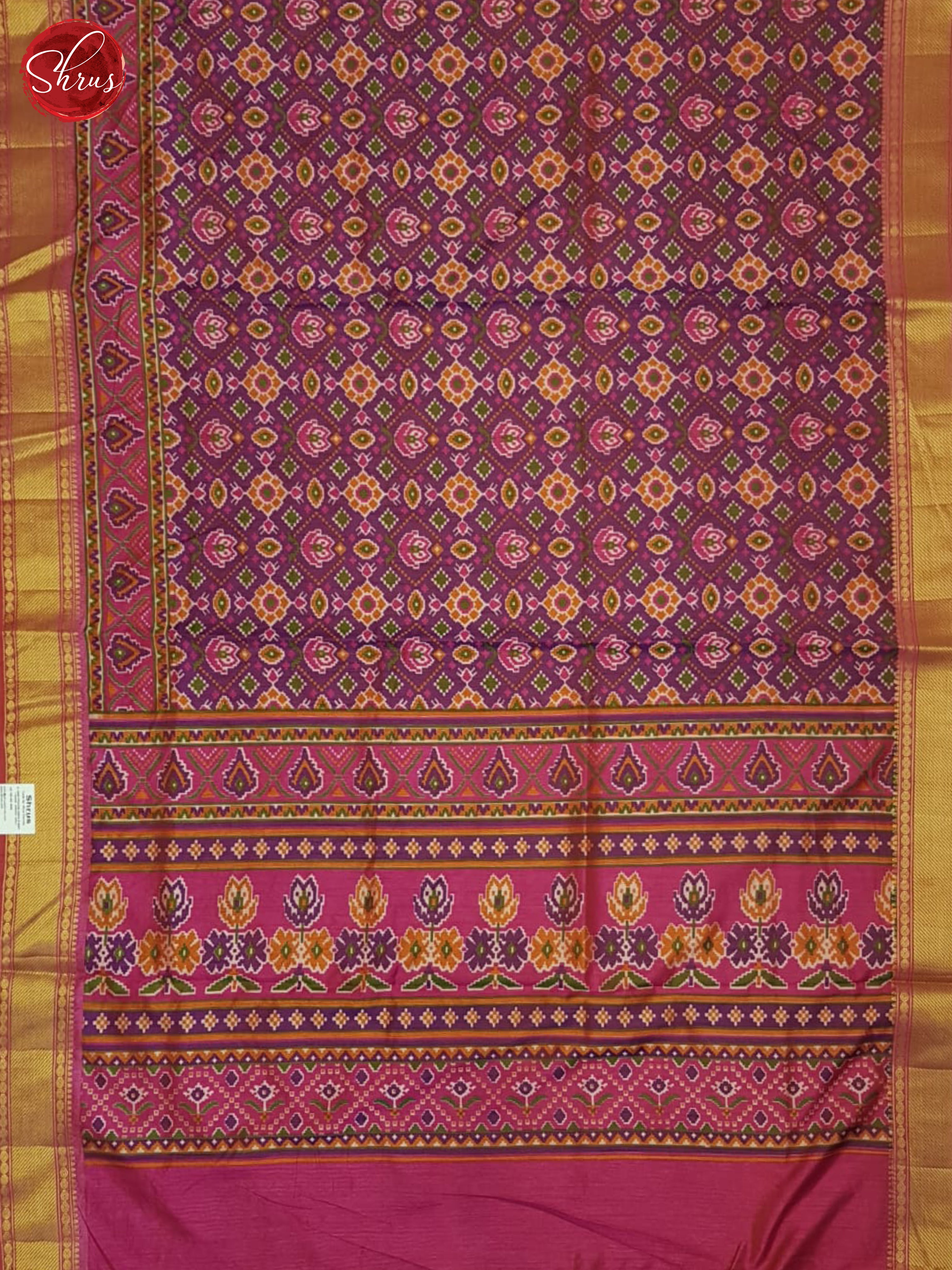 CCS22028 - Semi Patola Saree - Shop on ShrusEternity.com