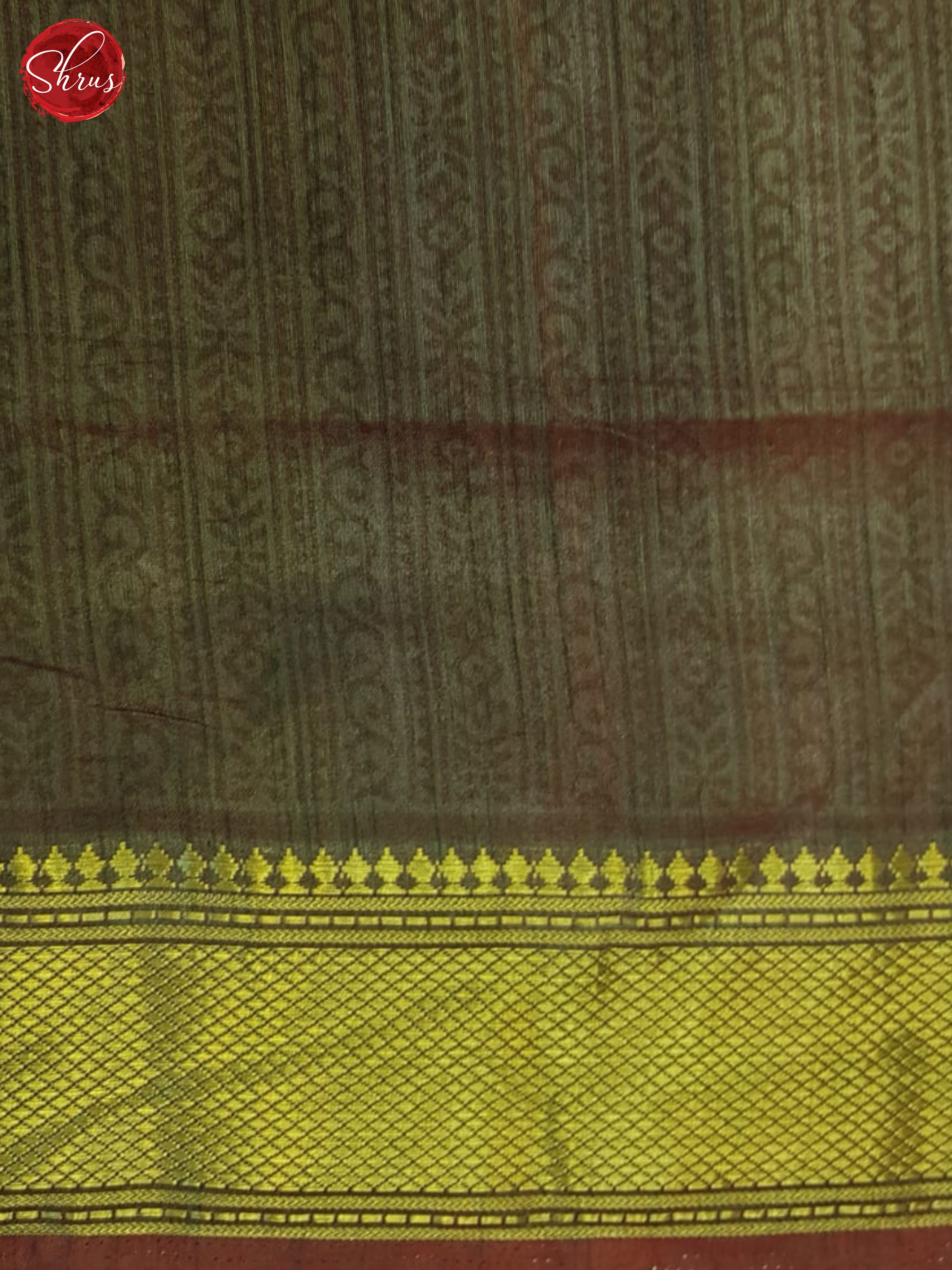 Pink And Green- Semi Patola Saree - Shop on ShrusEternity.com