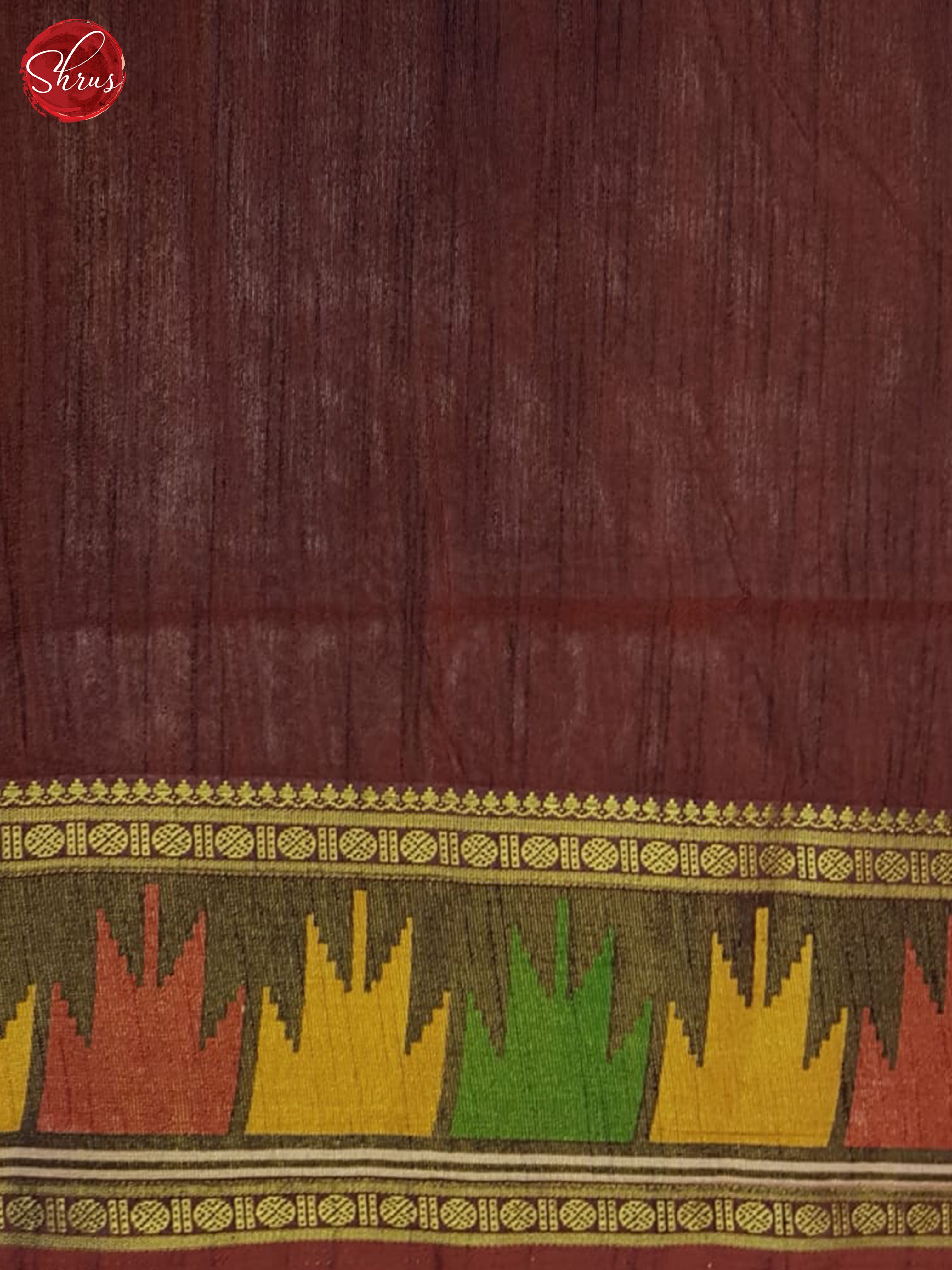 Red And Maroon-Semi Patola Saree - Shop on ShrusEternity.com