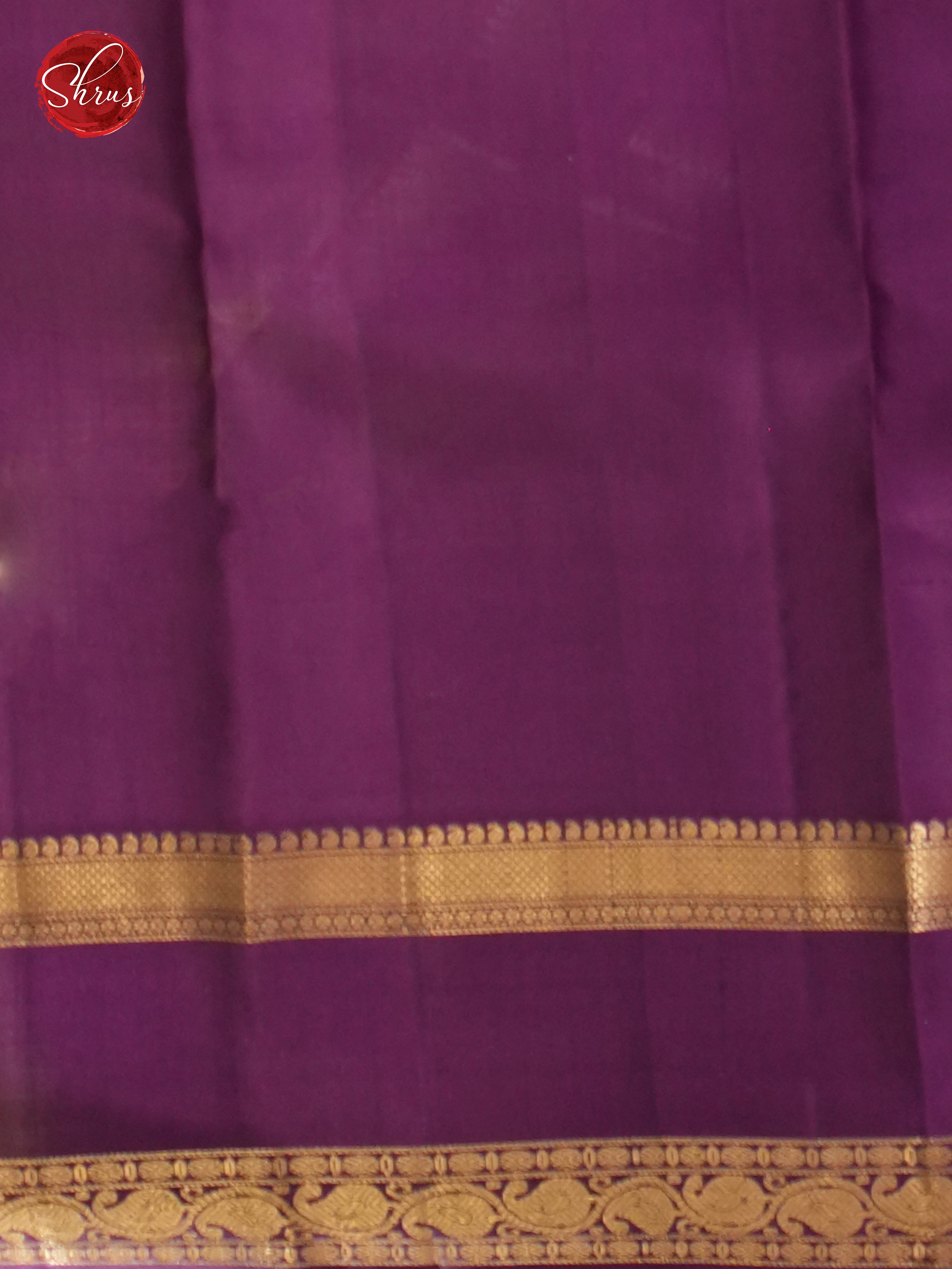 Golden Green And Wine- Soft Silk Saree - Shop on ShrusEternity.com