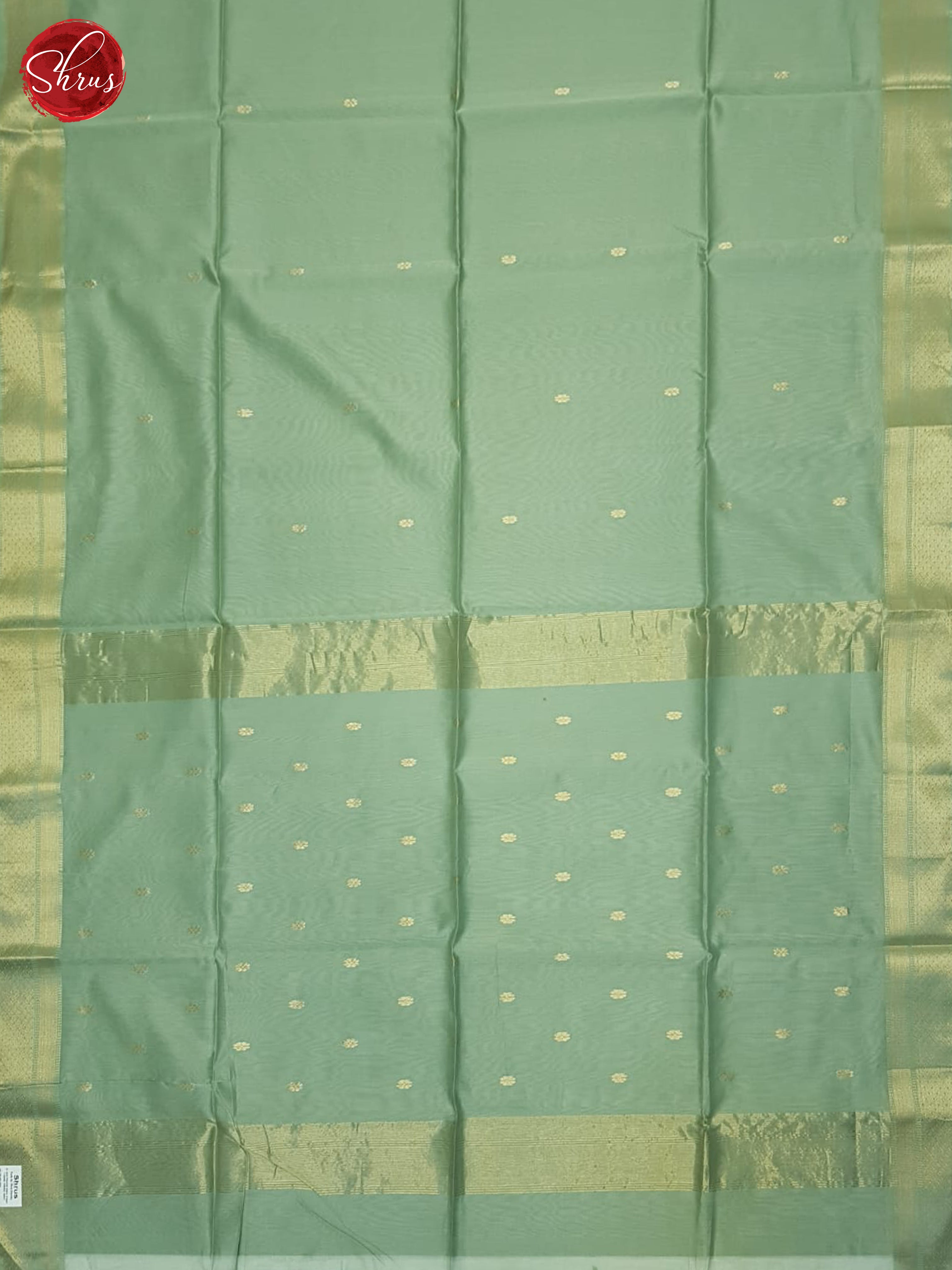 Green(Single Tone)- Maheshwari Silk Cotton Saree - Shop on ShrusEternity.com