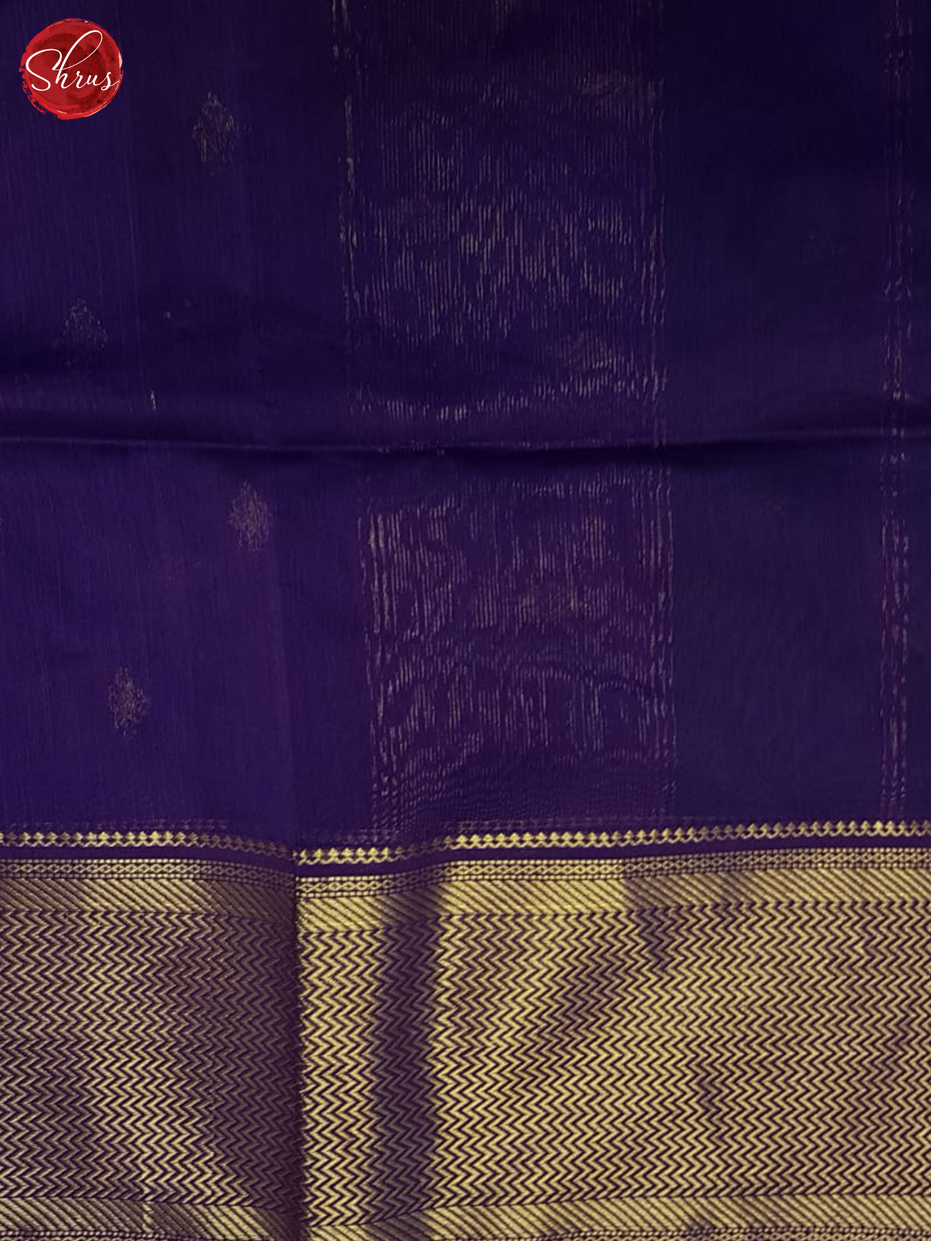 Green & Purple - Maheshwari silkcotton Saree - Shop on ShrusEternity.com