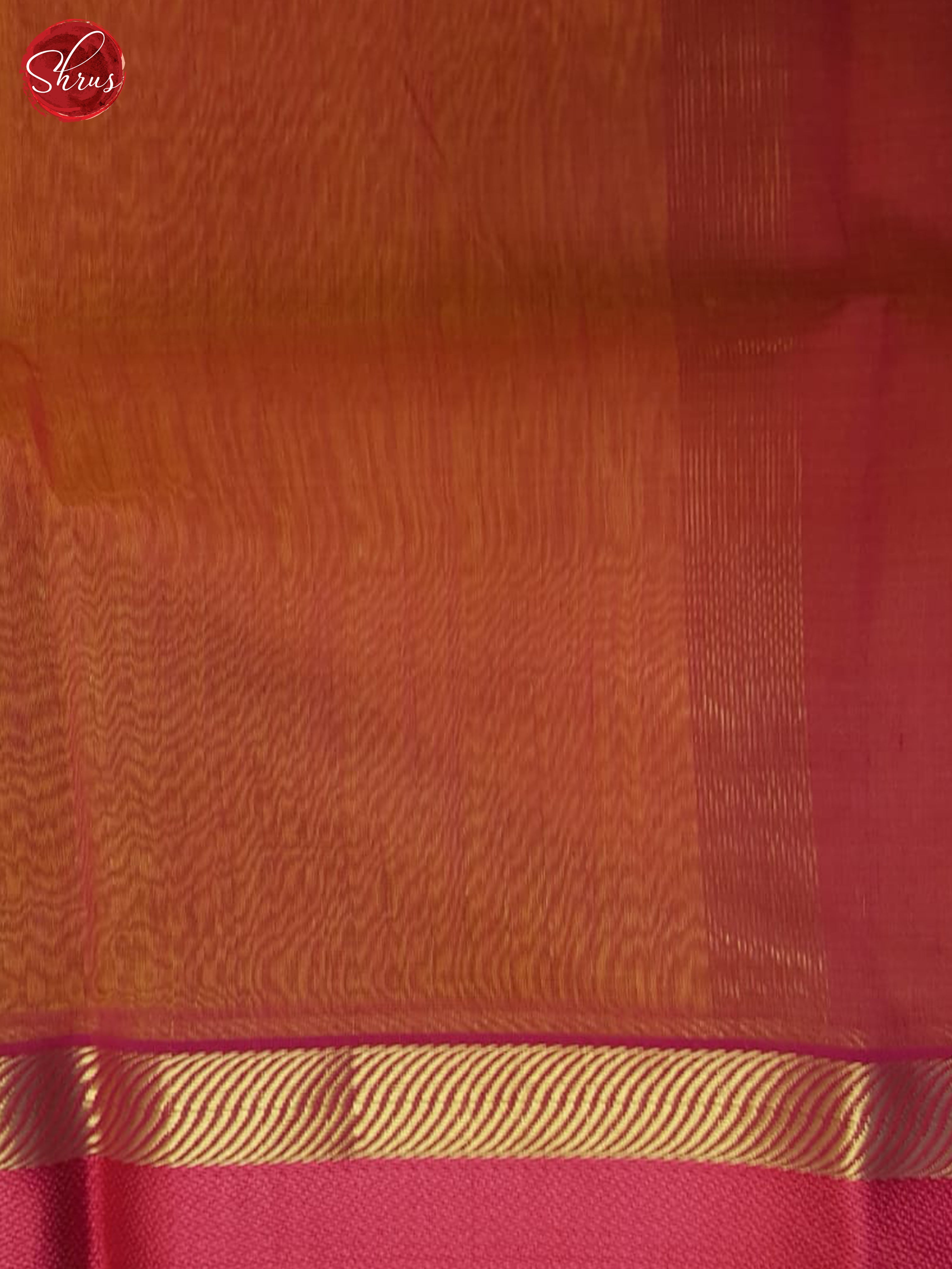 Yellow And Pink- Maheshwari SIlk Cotton Saree - Shop on ShrusEternity.com