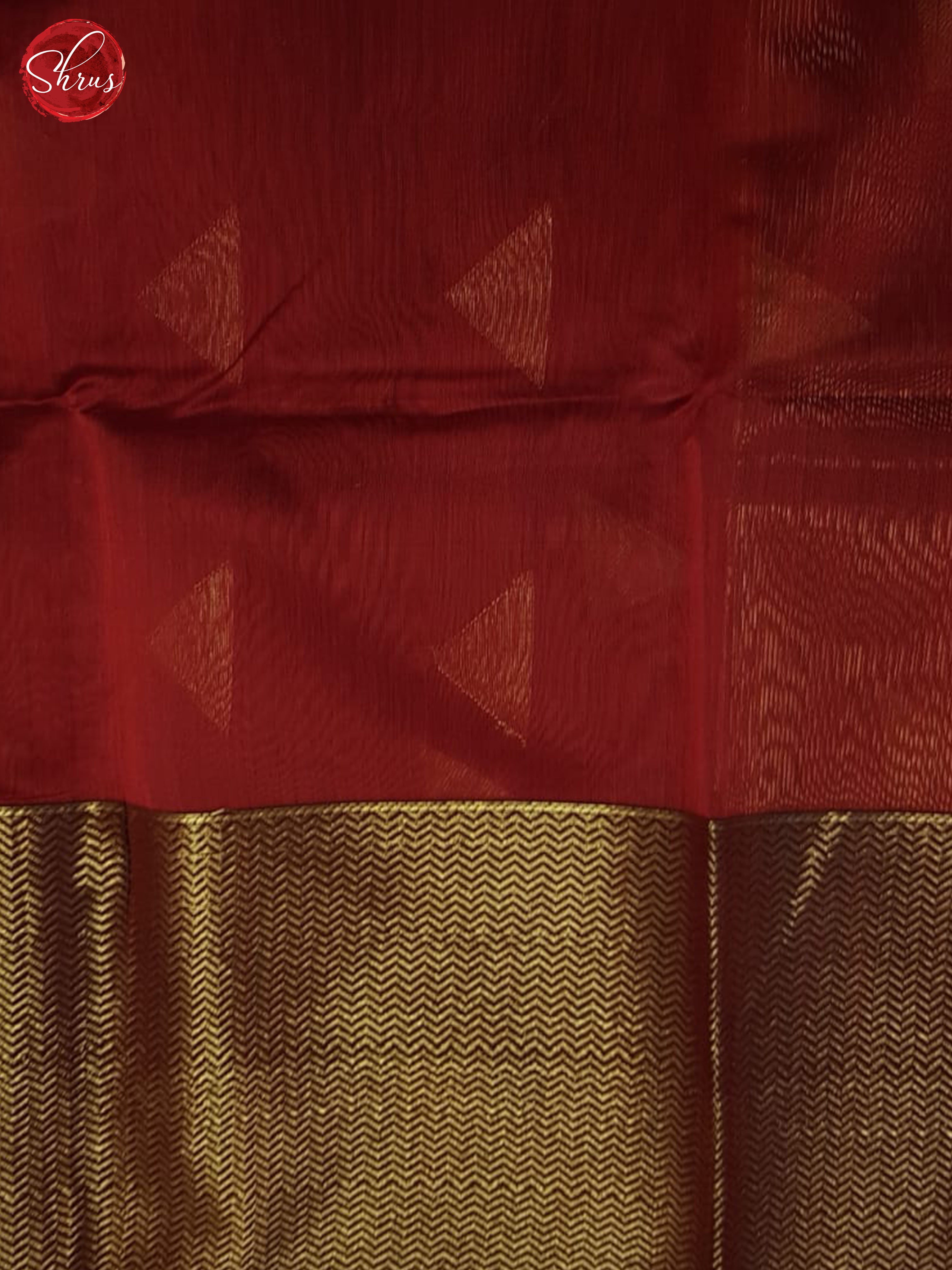 Arakku Maroon(Single Tone) - Maheshwari silkcotton Saree - Shop on ShrusEternity.com