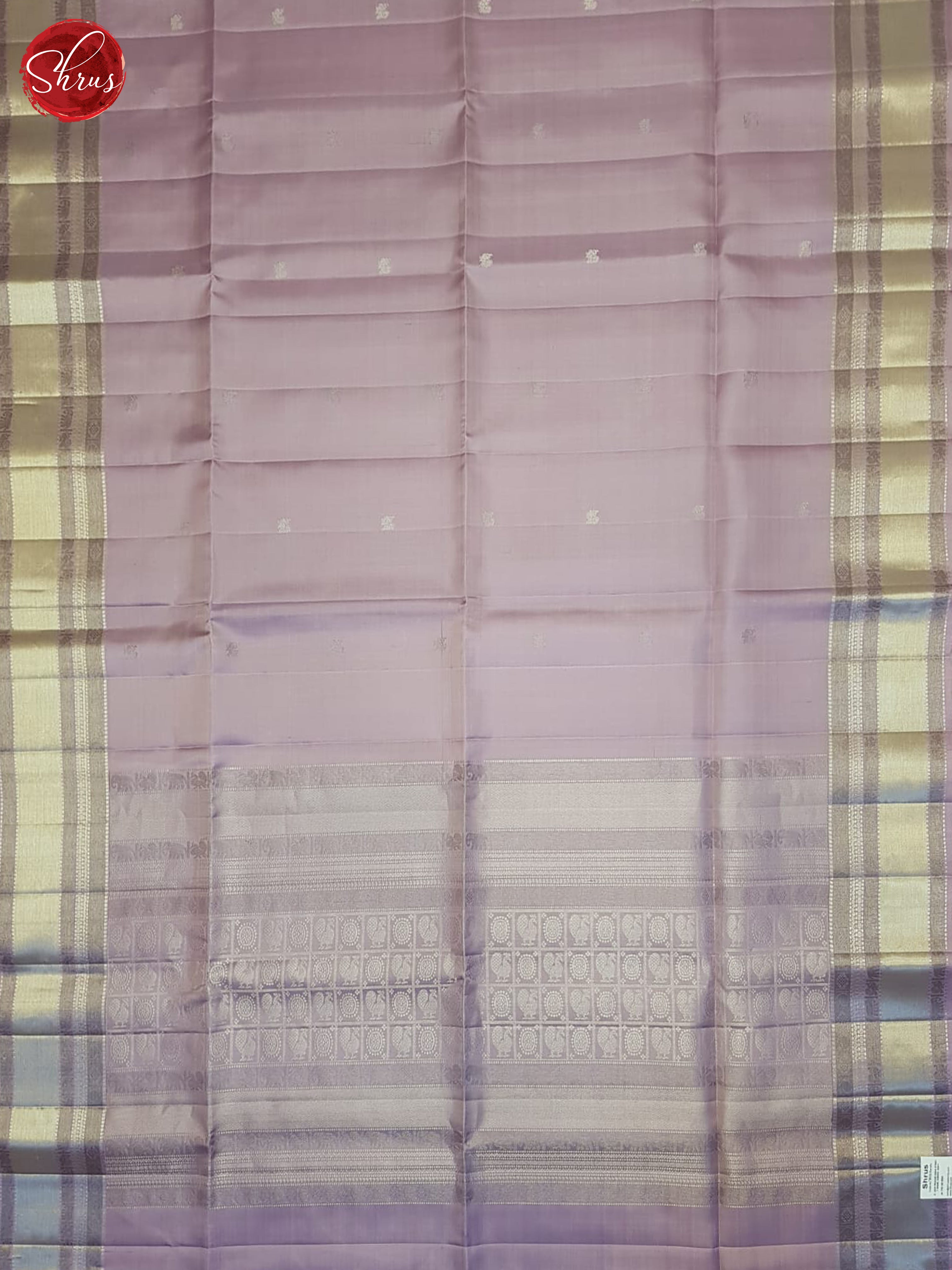 Mild Lavender(single Tone)- Soft silk Saree - Shop on ShrusEternity.com
