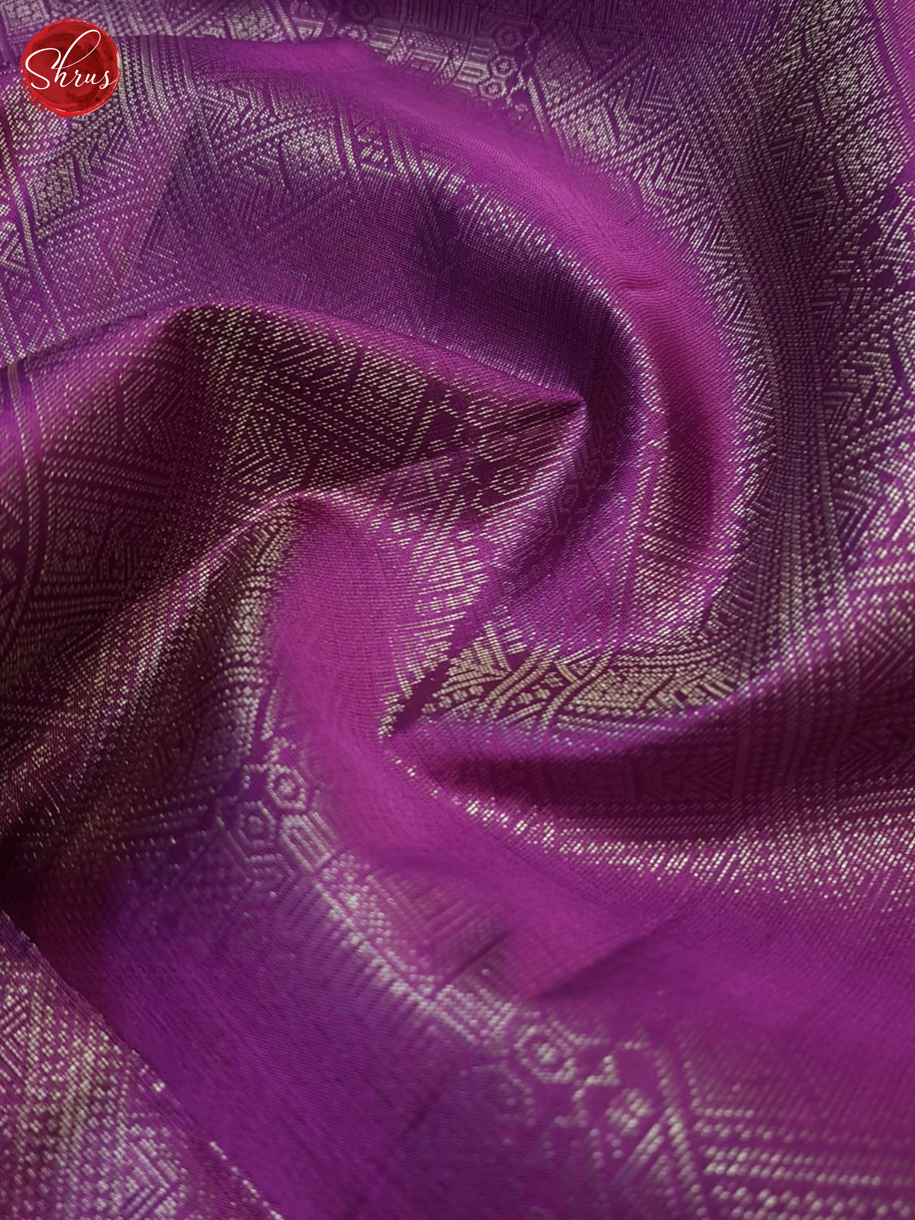 Pink And Deep Wine- Soft Silk Saree - Shop on ShrusEternity.com