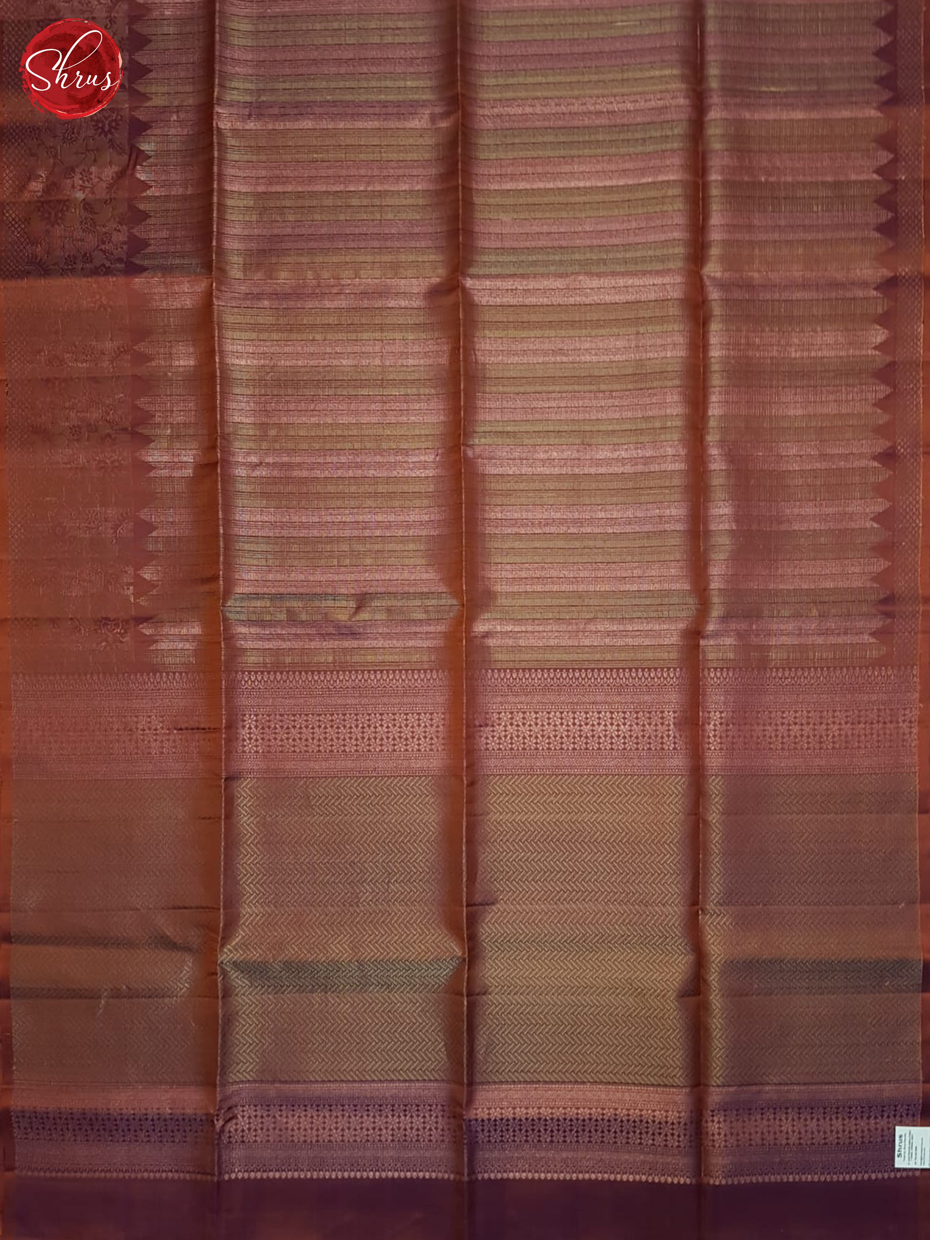 Double Shaded Maroon And Purple- Soft Silk Saree - Shop on ShrusEternity.com