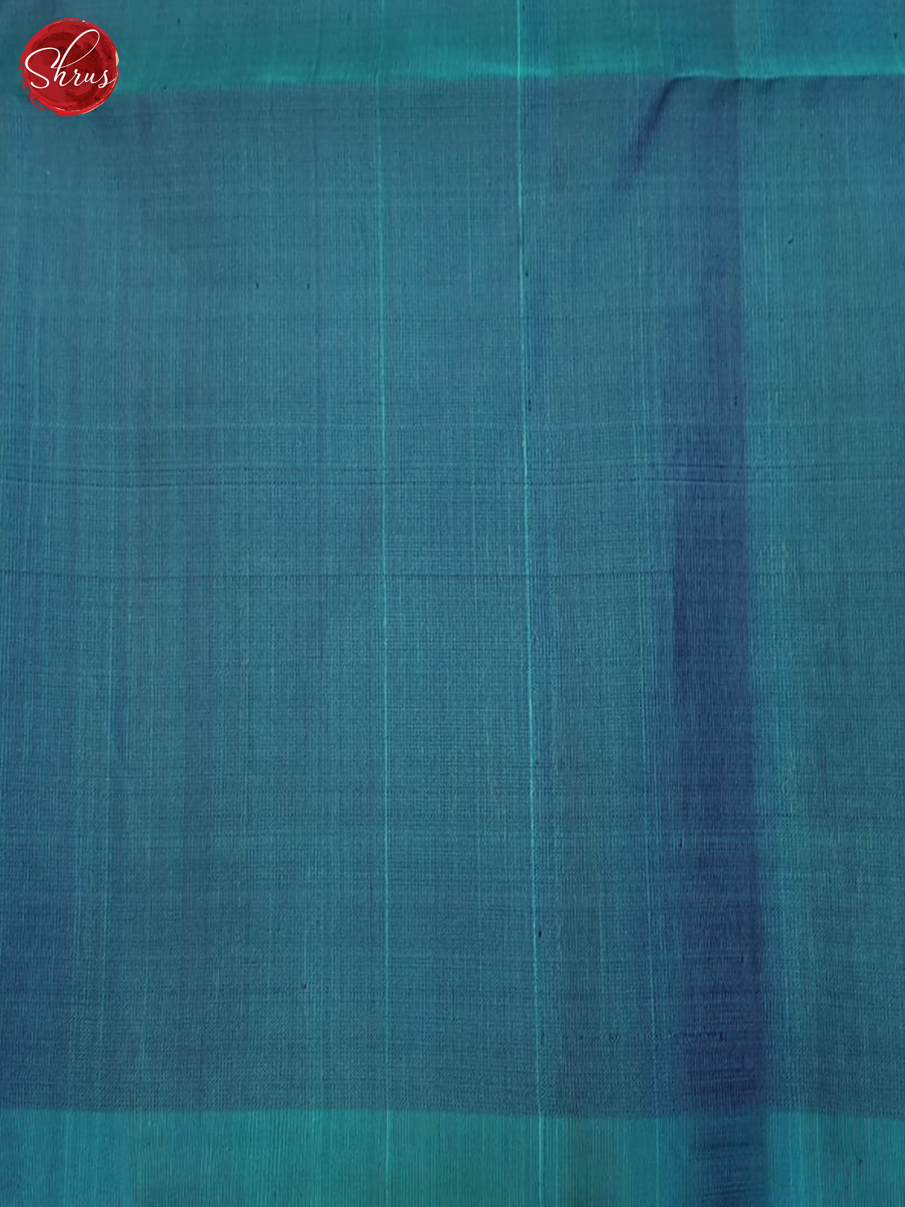 Maroon And Blue- Soft Silk Saree-5