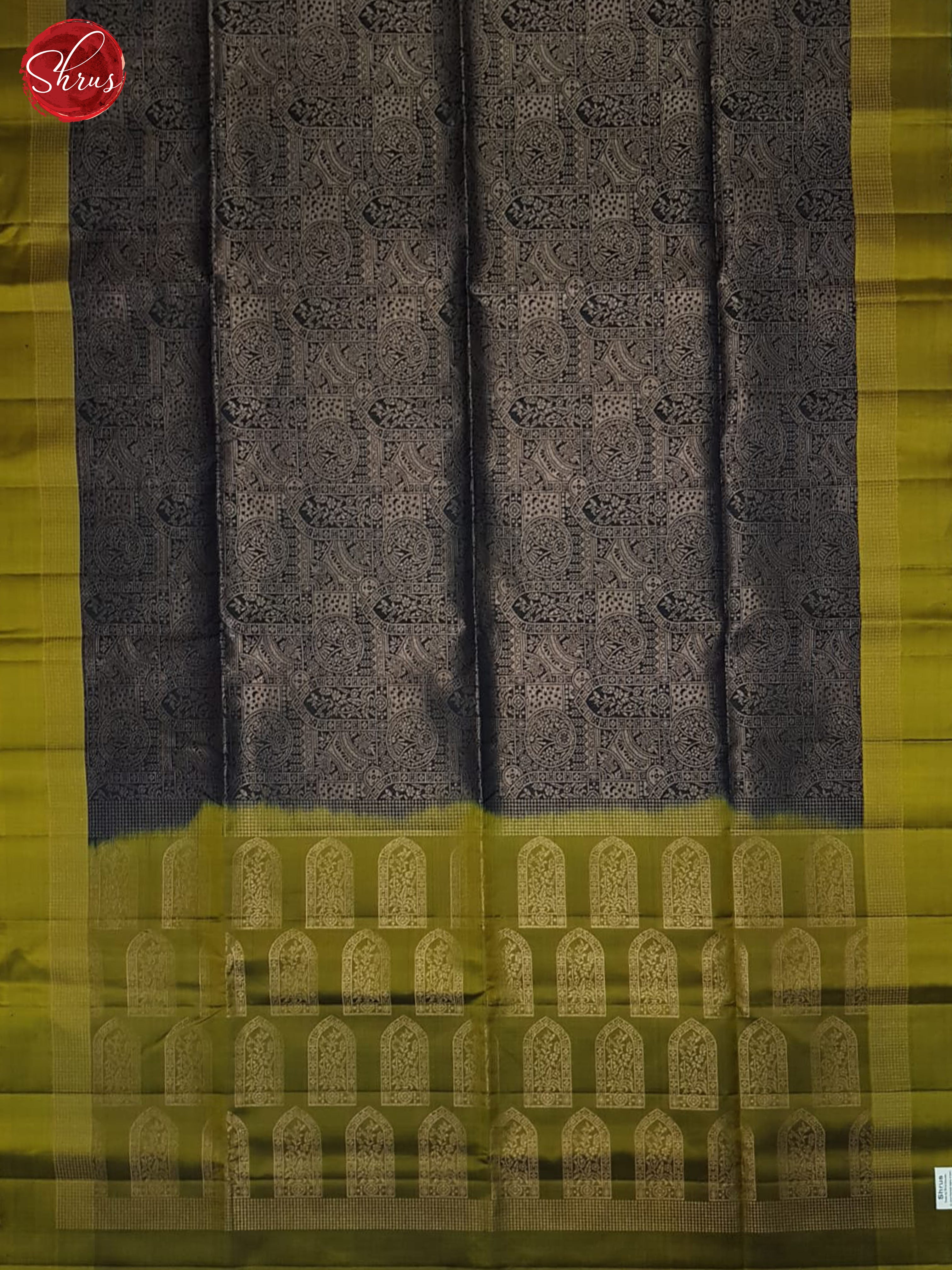 Blue And Green- Soft Silk Saree - Shop on ShrusEternity.com