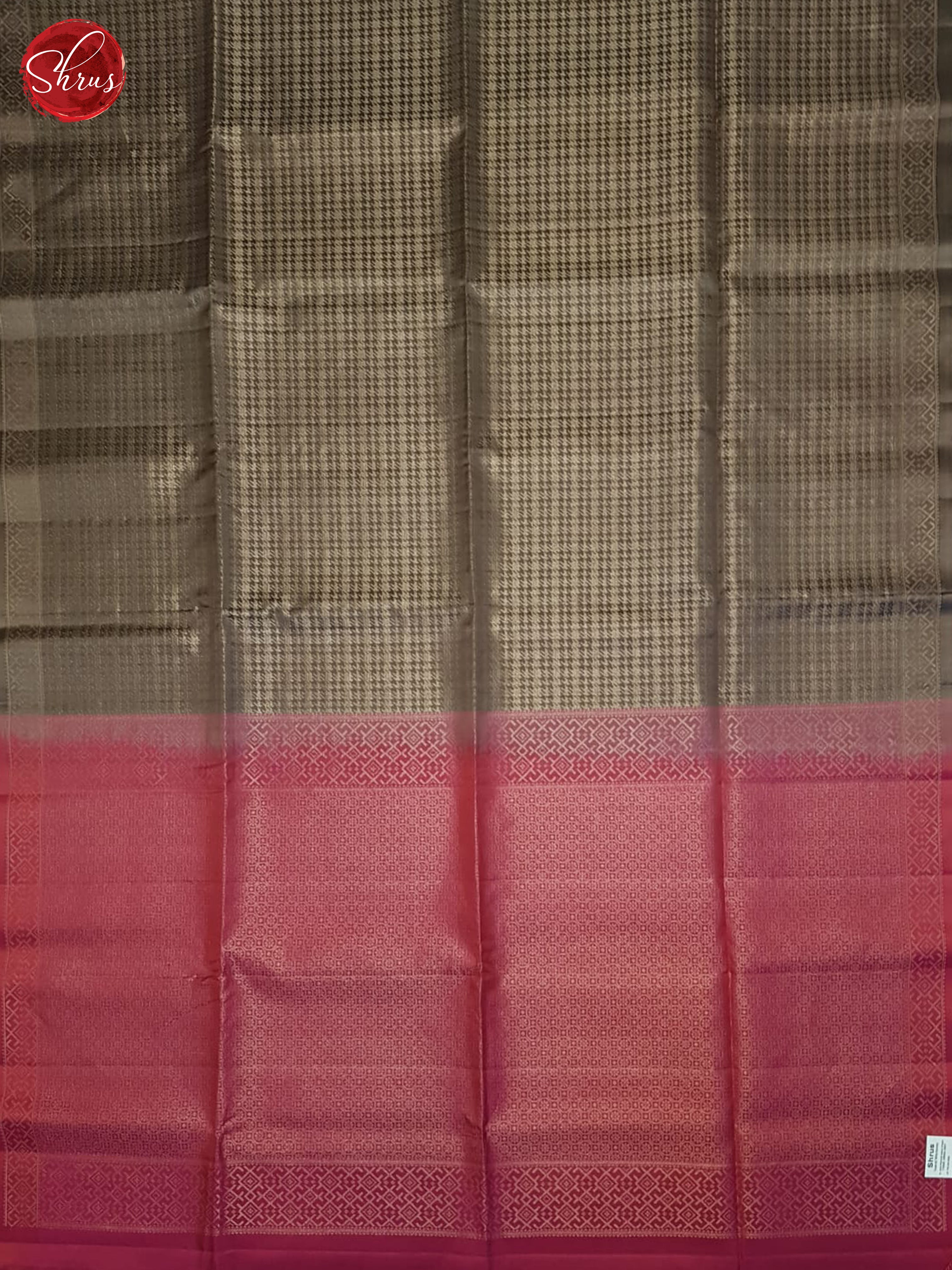 Brown And Pink- Soft Silk Saree - Shop on ShrusEternity.com