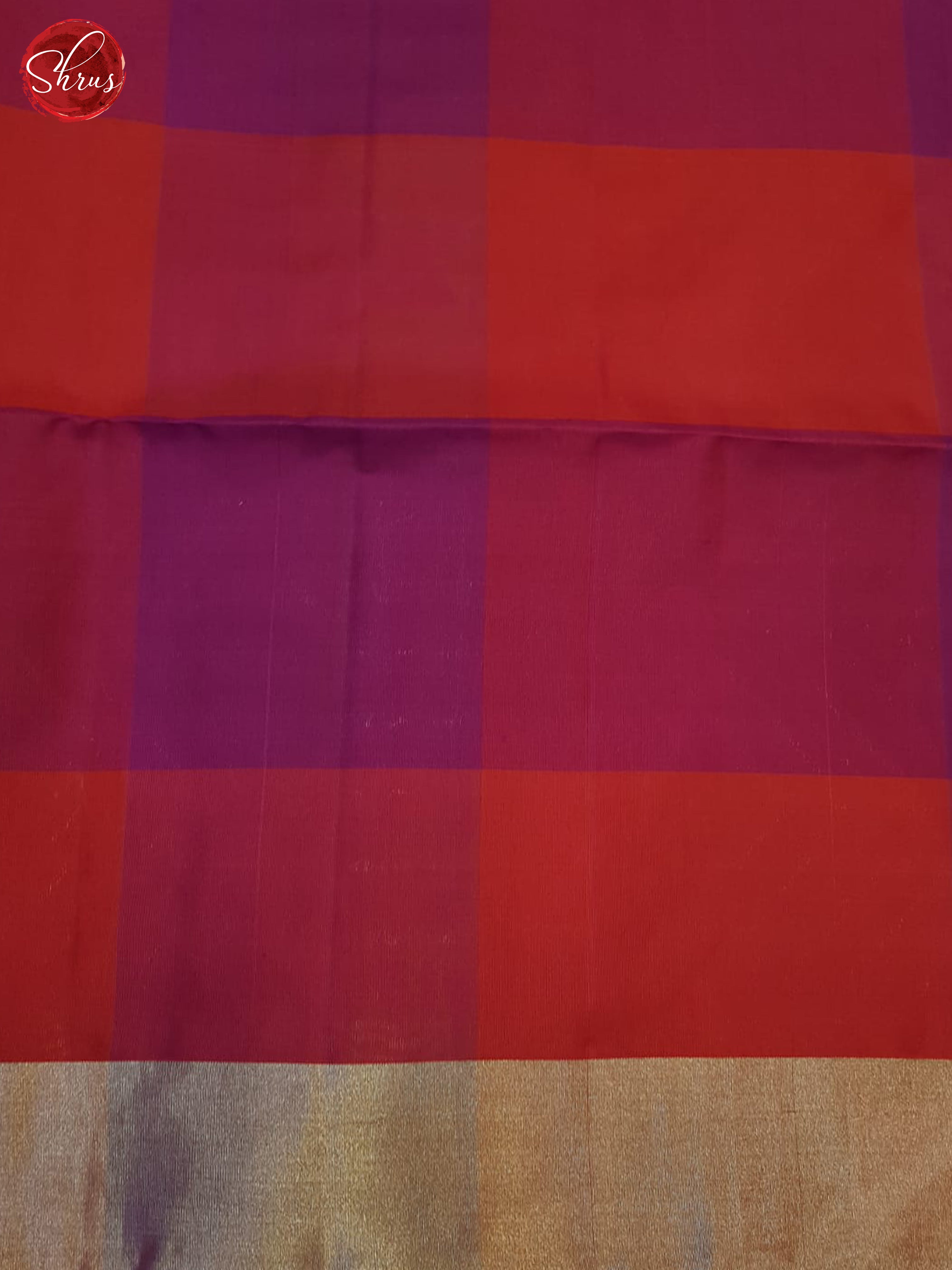 Brown And Red- Soft Silk Saree - Shop on ShrusEternity.com