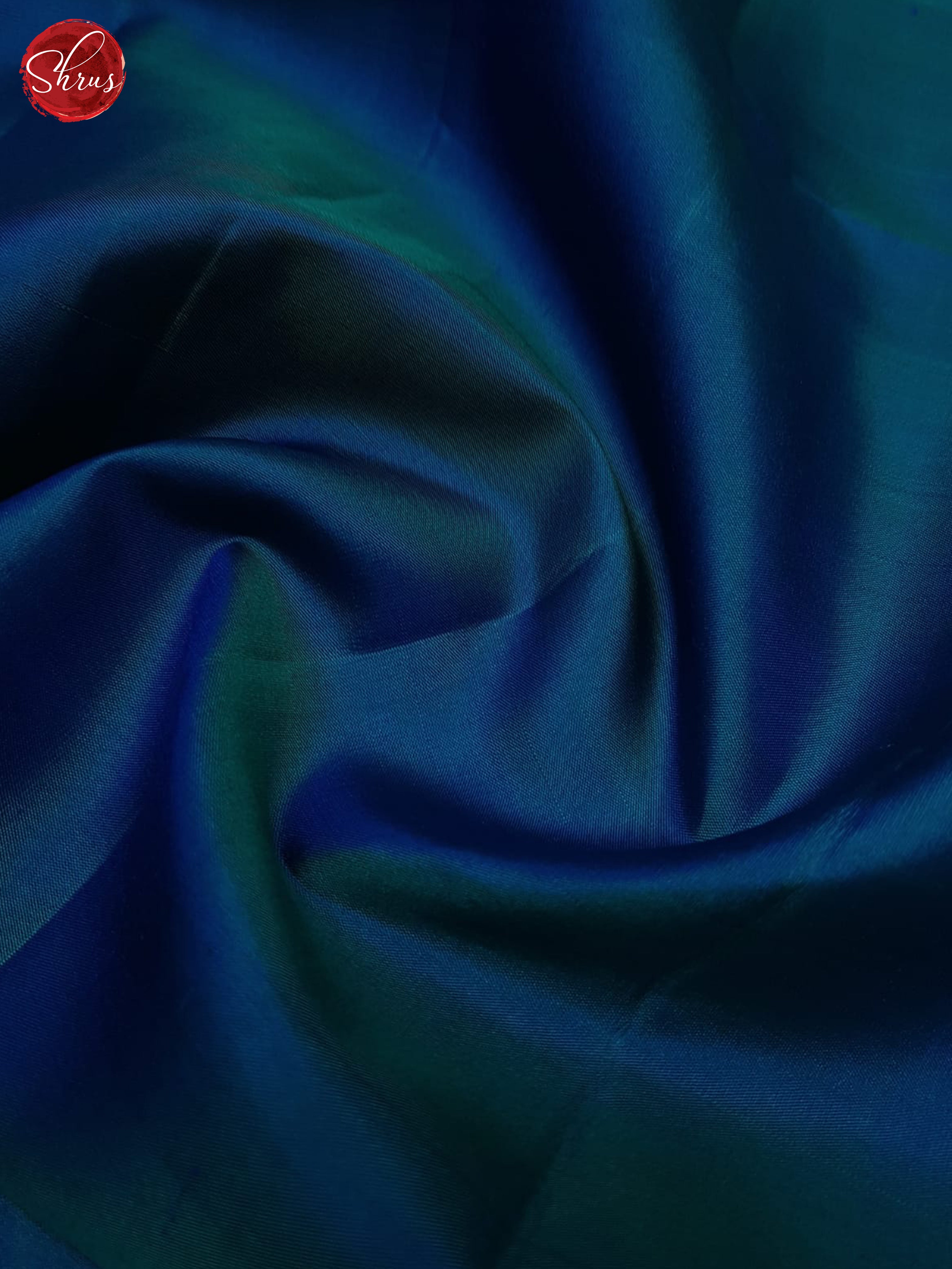 Blue And Red- Soft Silk Saree - Shop on ShrusEternity.com