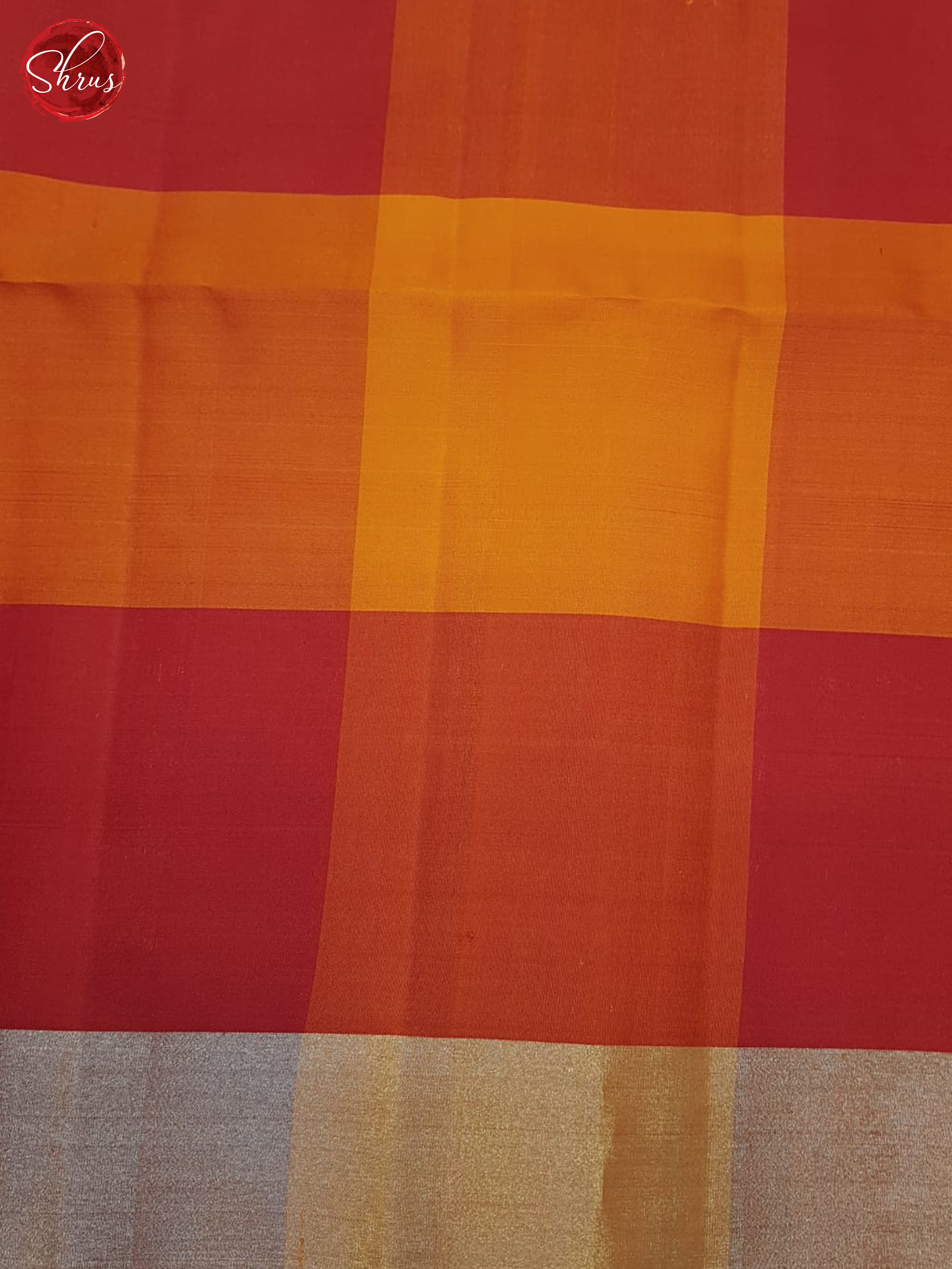 Blue And Red- Soft Silk Saree - Shop on ShrusEternity.com