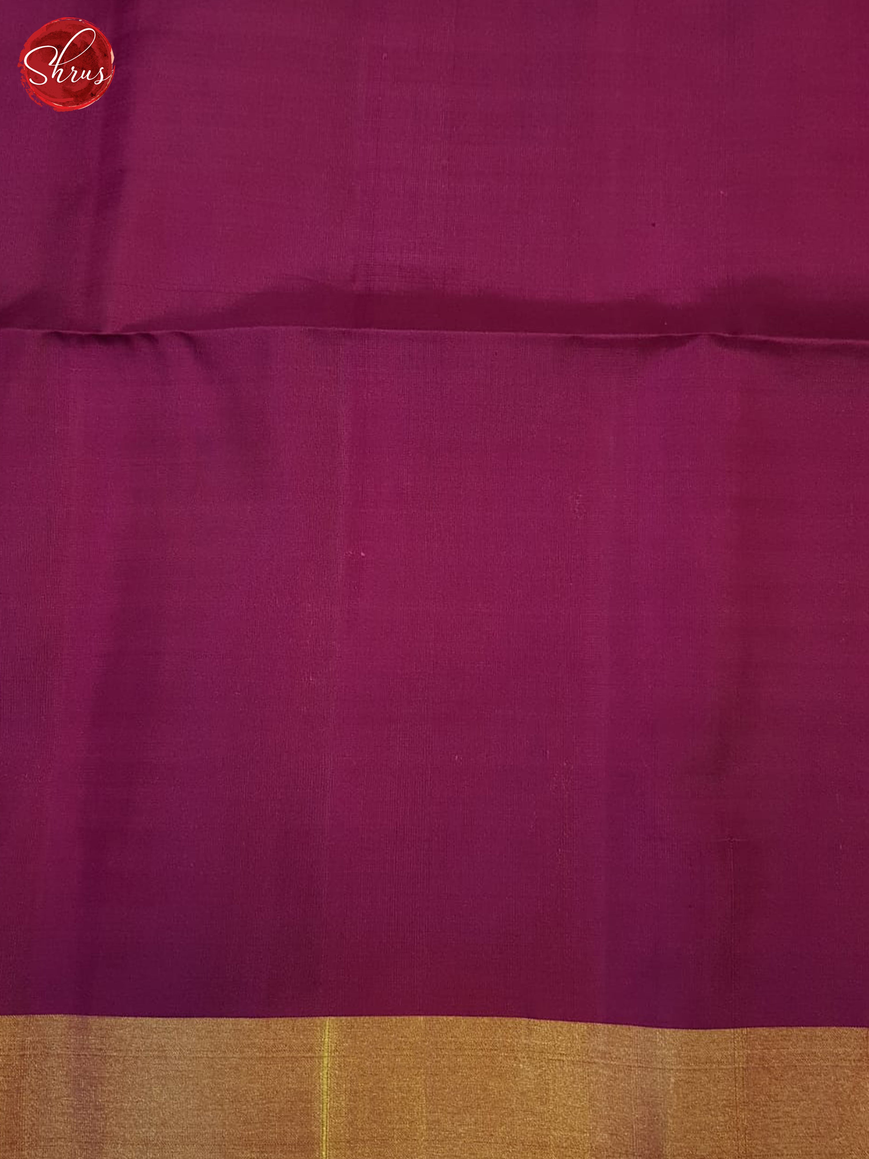 Orange And Wine- Soft Silk Saree - Shop on ShrusEternity.com