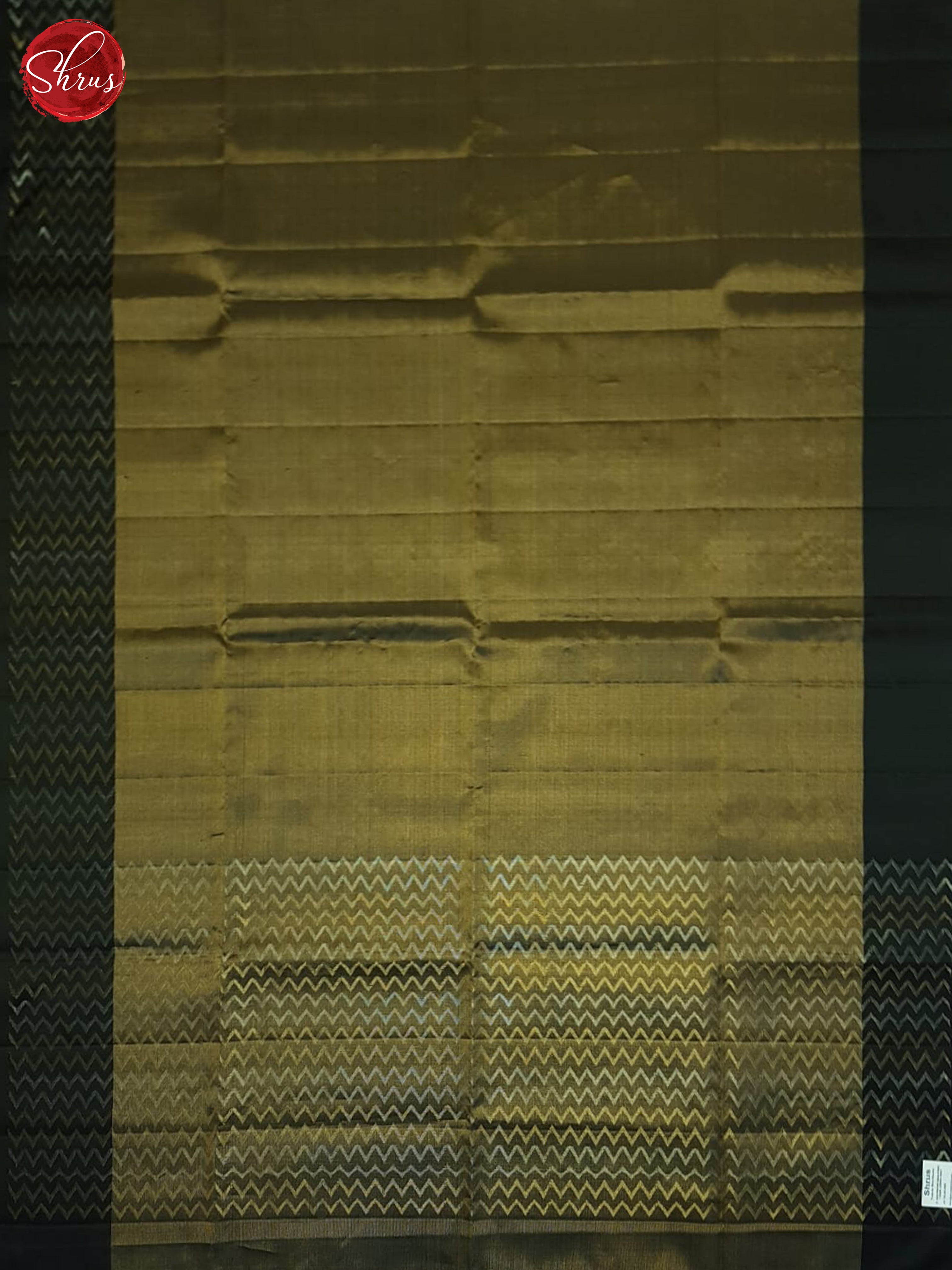 Gold And Black- Soft Silk Saree - Shop on ShrusEternity.com