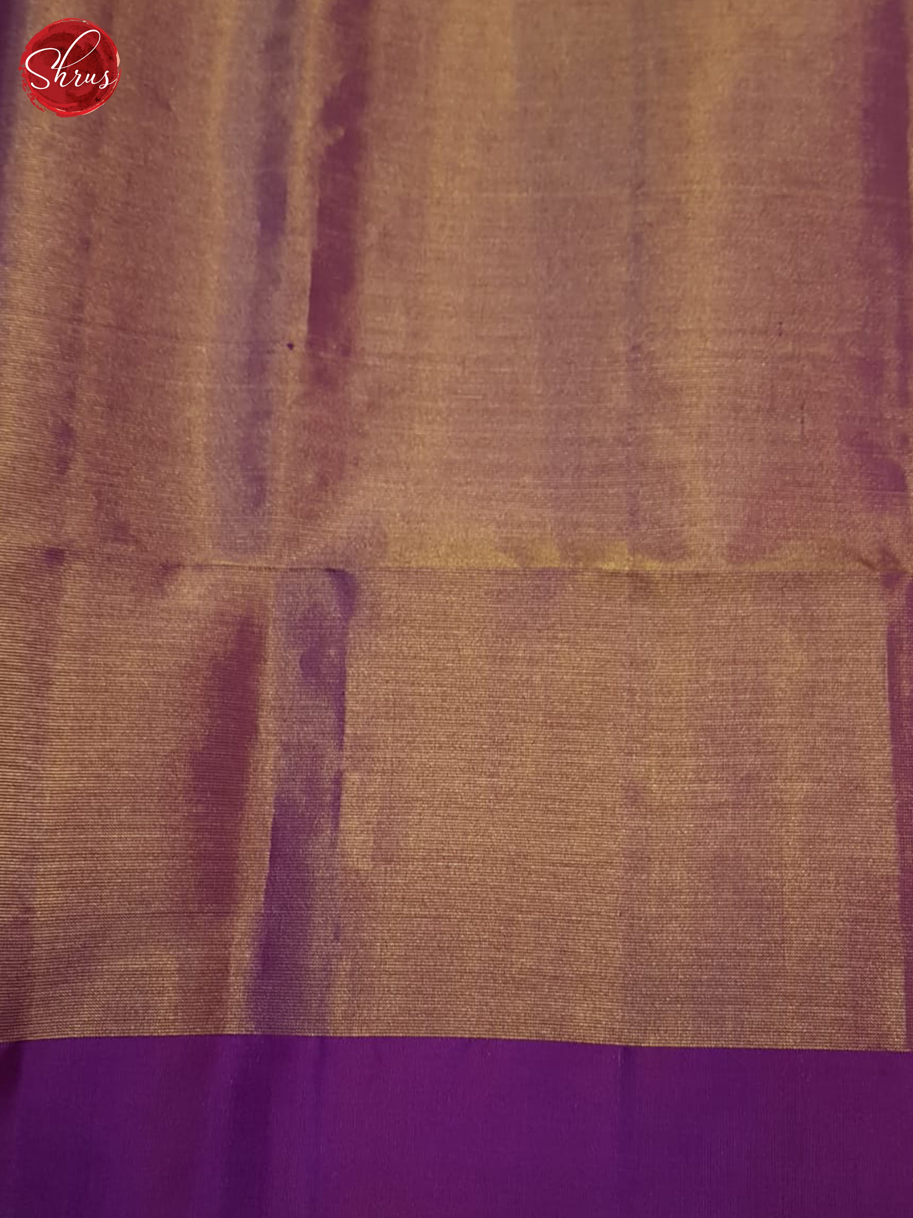 Gold Shaded Purple- Soft Silk Saree - Shop on ShrusEternity.com