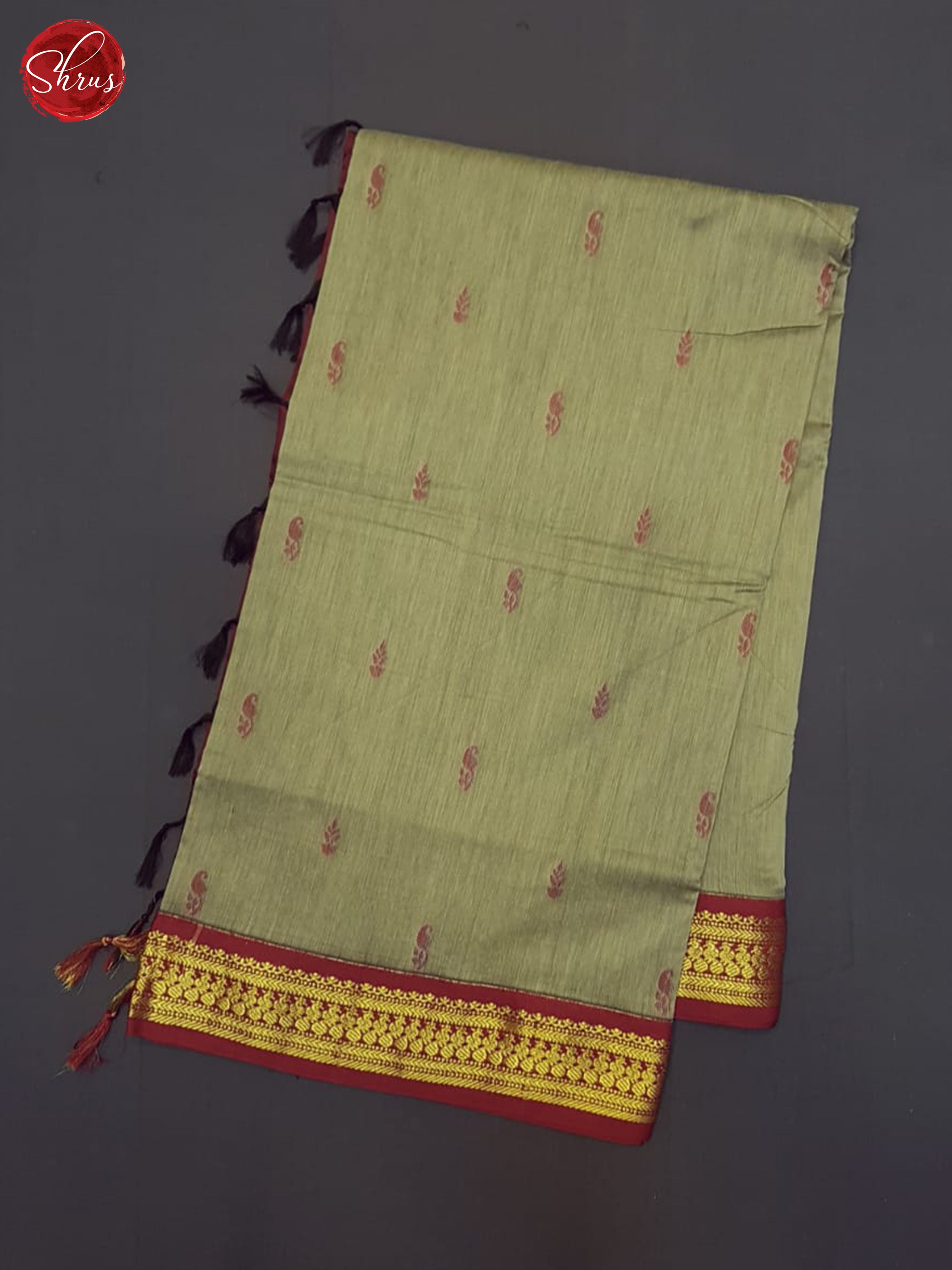 Green & Maroon - Kalyani Cotton Saree - Shop on ShrusEternity.com