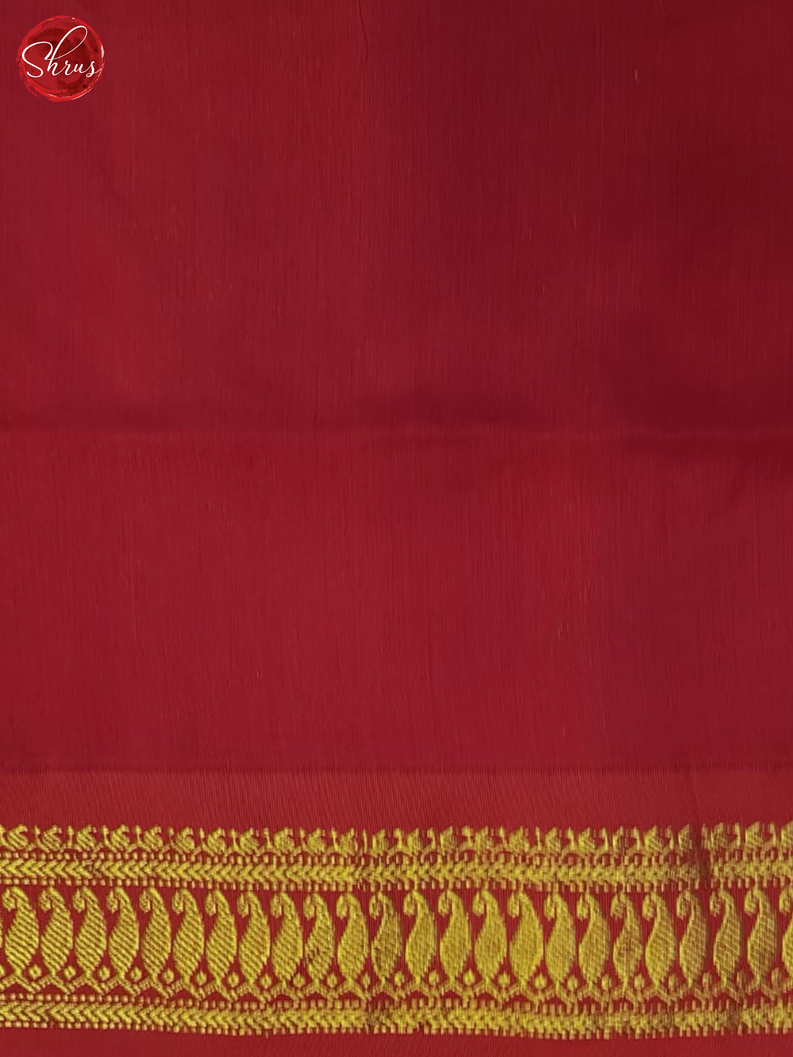 Mustard & Red - Kalyani Cotton Saree - Shop on ShrusEternity.com
