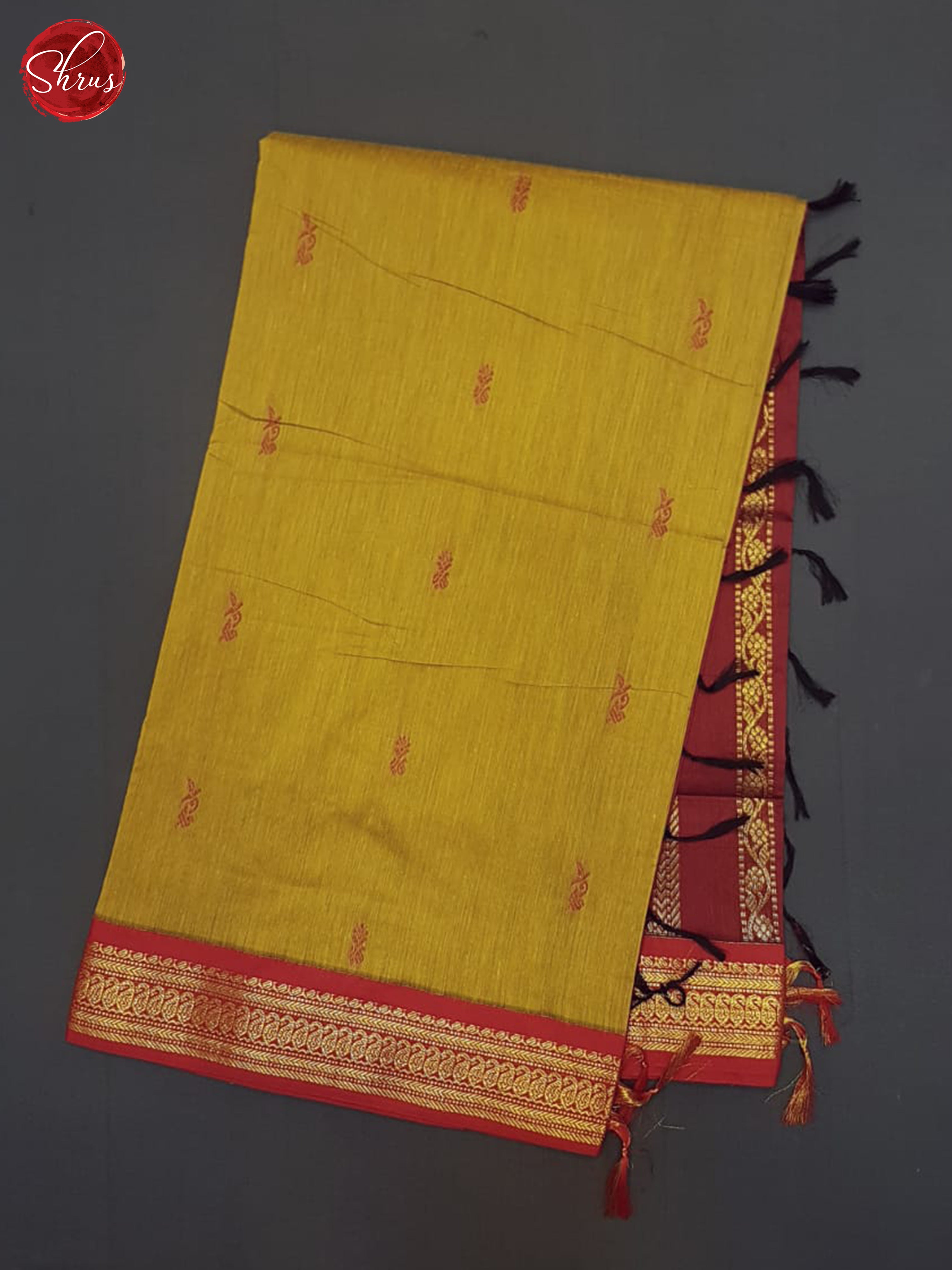 Mehandi Green & Maroon - Kalyani Cotton Saree - Shop on ShrusEternity.com