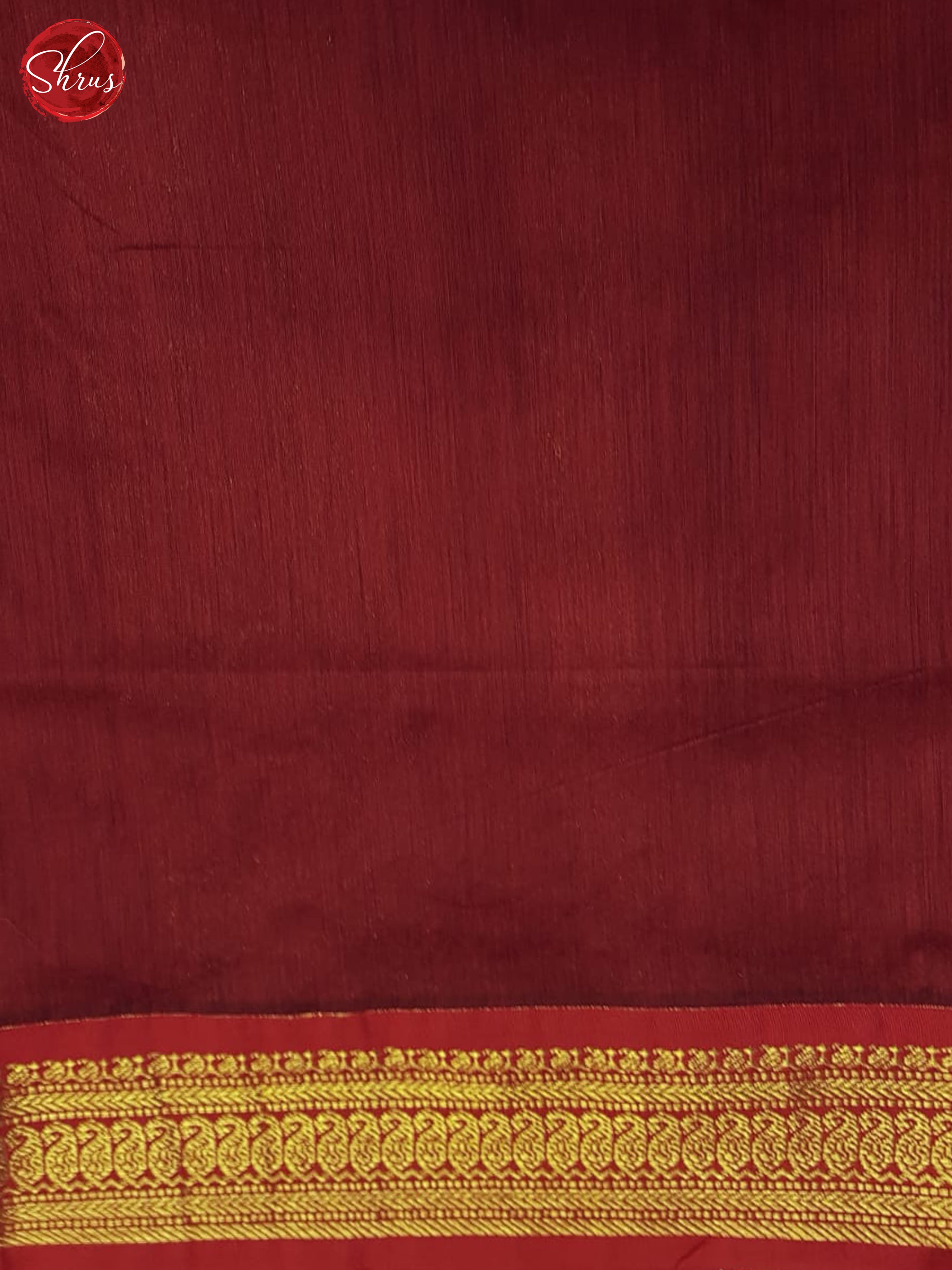 Mehandi Green & Maroon - Kalyani Cotton Saree - Shop on ShrusEternity.com