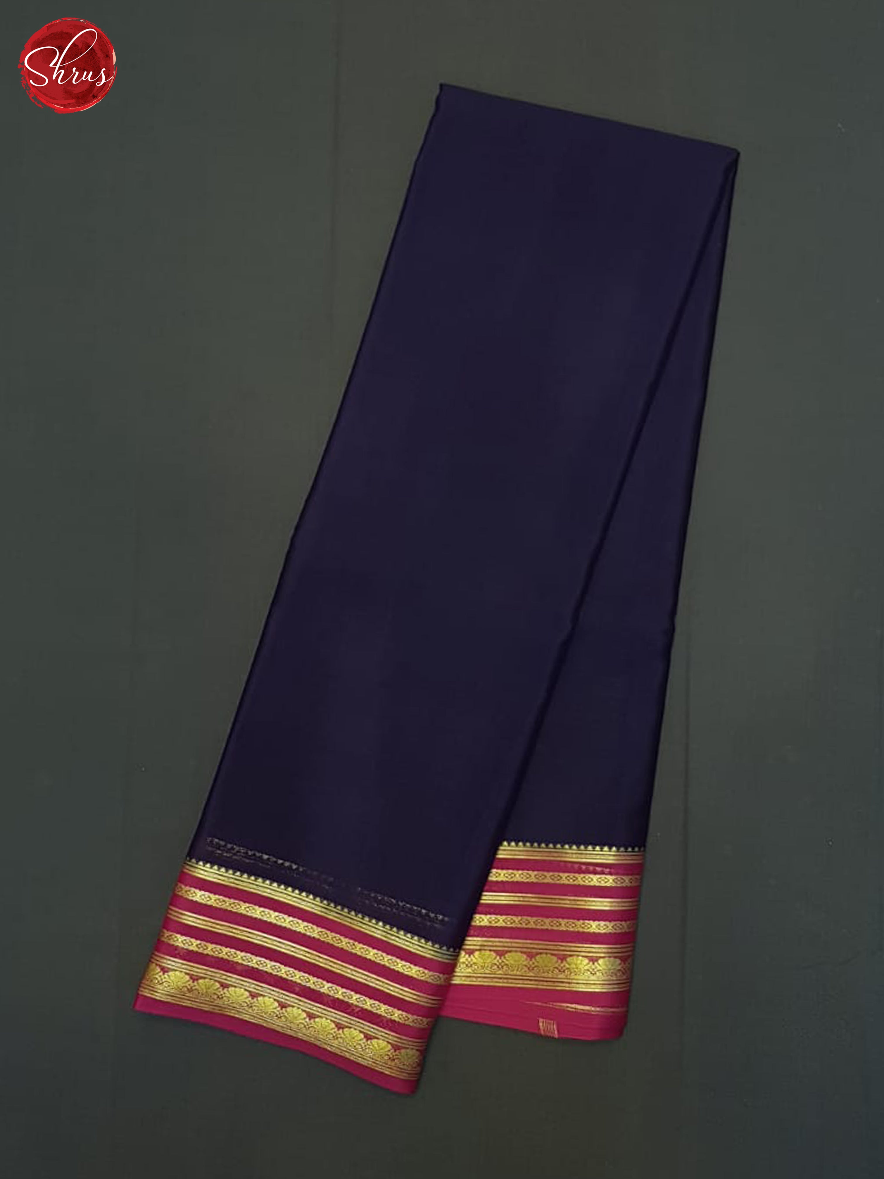 Blue And Pink- Mysore Silk Saree - Shop on ShrusEternity.com