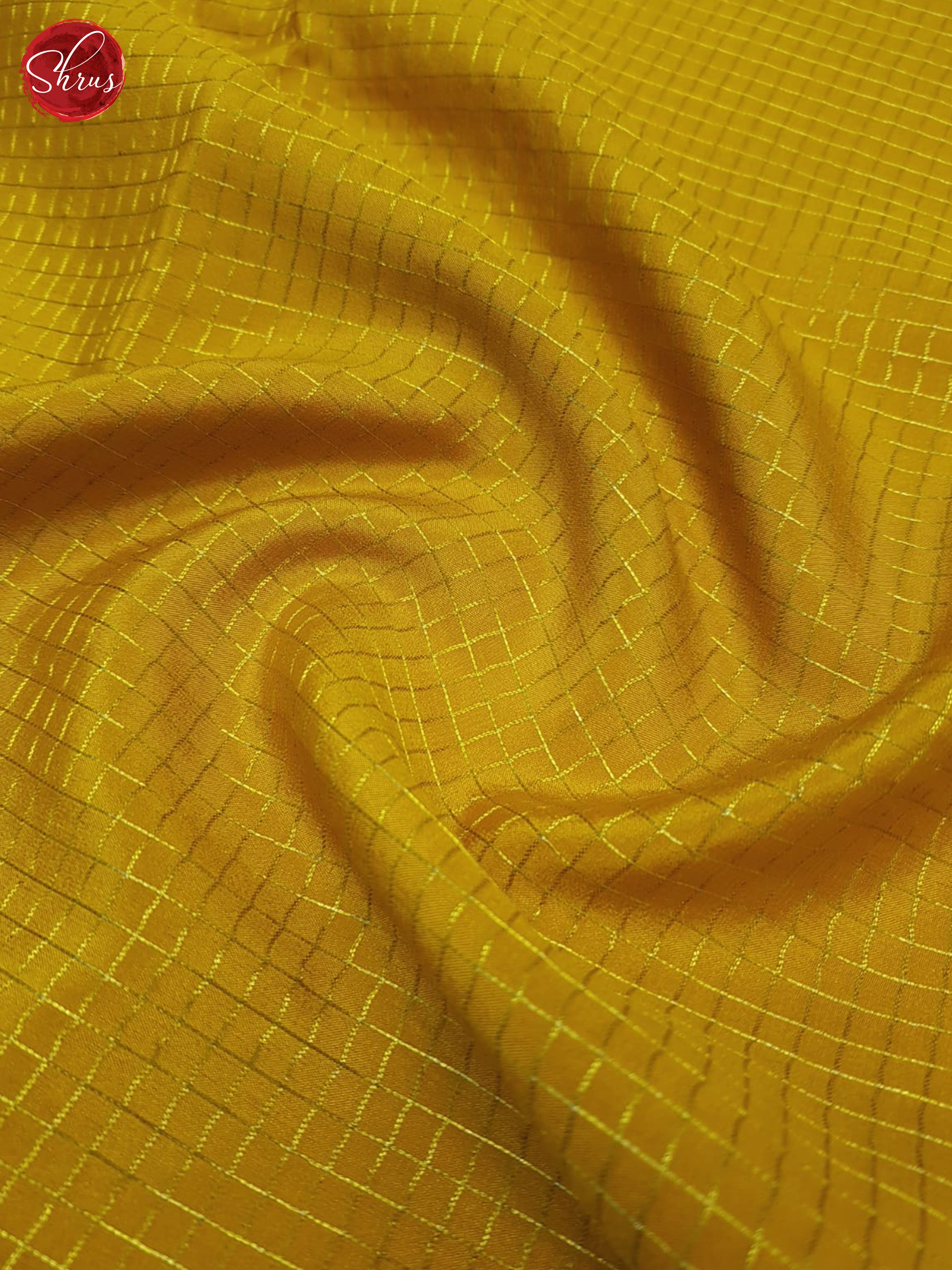 Mustard And Green- Mysore Silk Saree - Shop on ShrusEternity.com