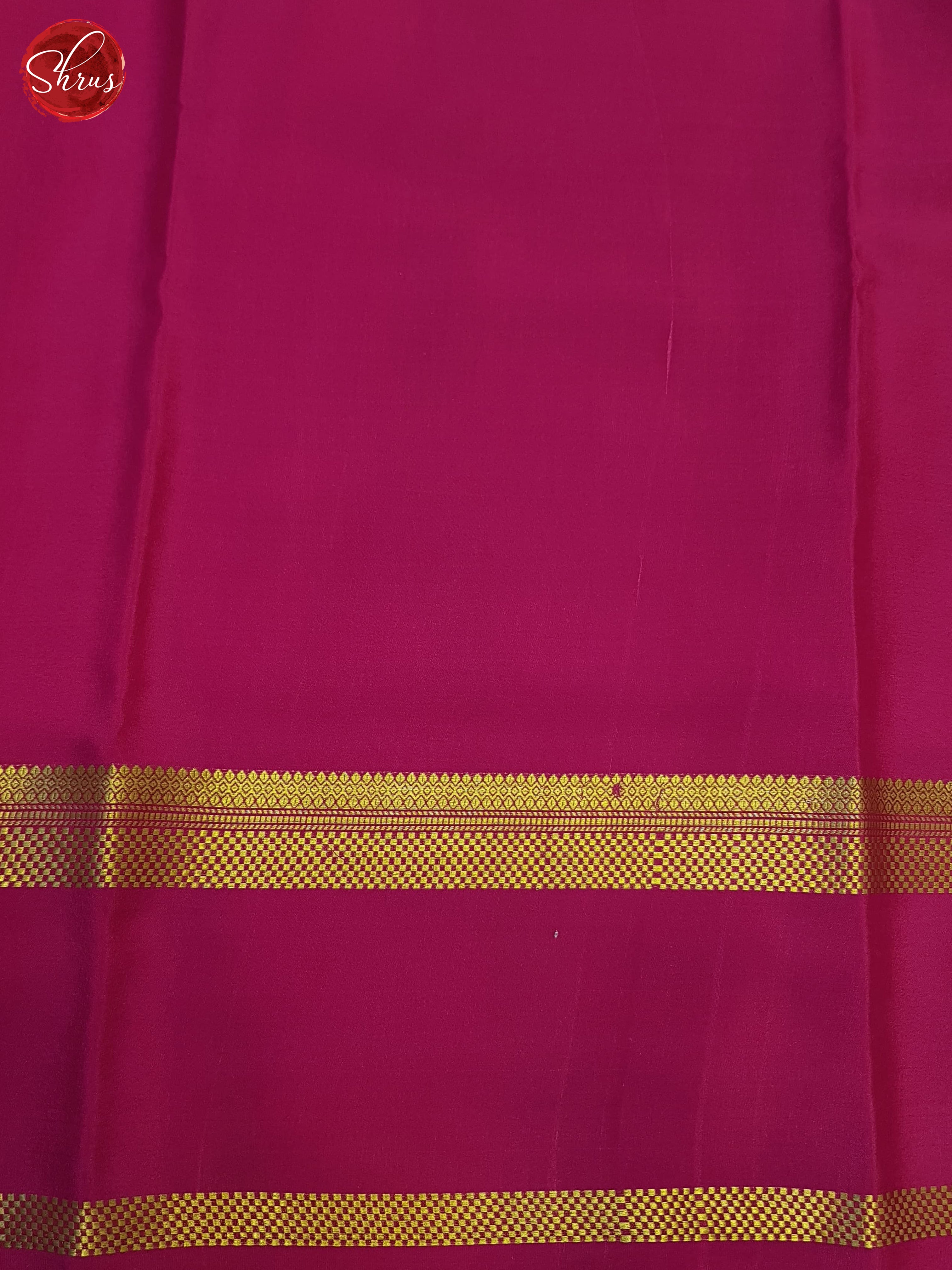 Blue And Pink- Mysore Silk Saree - Shop on ShrusEternity.com