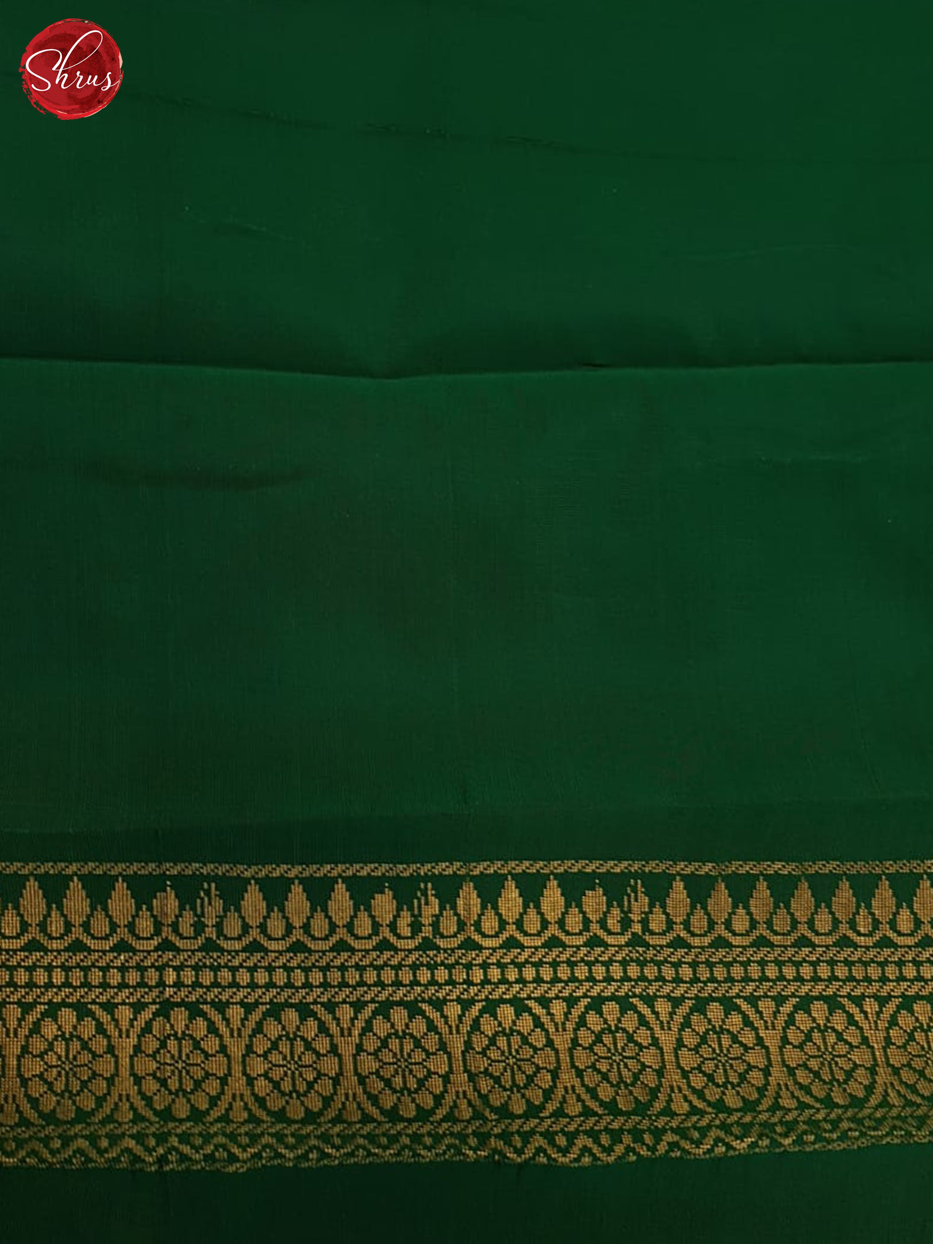 mustard & Green- Semi Softsilk Saree - Shop on ShrusEternity.com