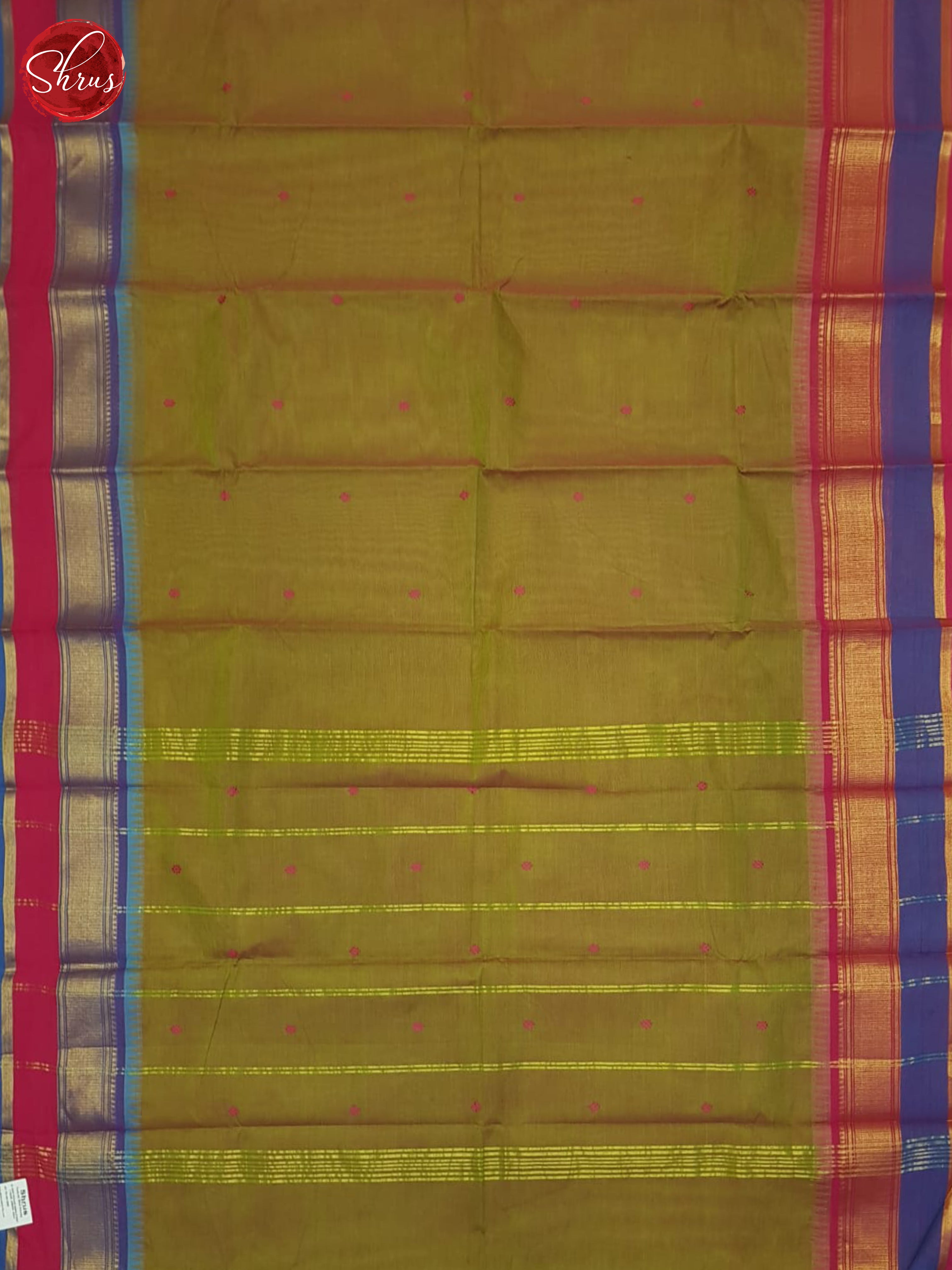 Green & Pink - Chettinad Cotton Saree - Shop on ShrusEternity.com