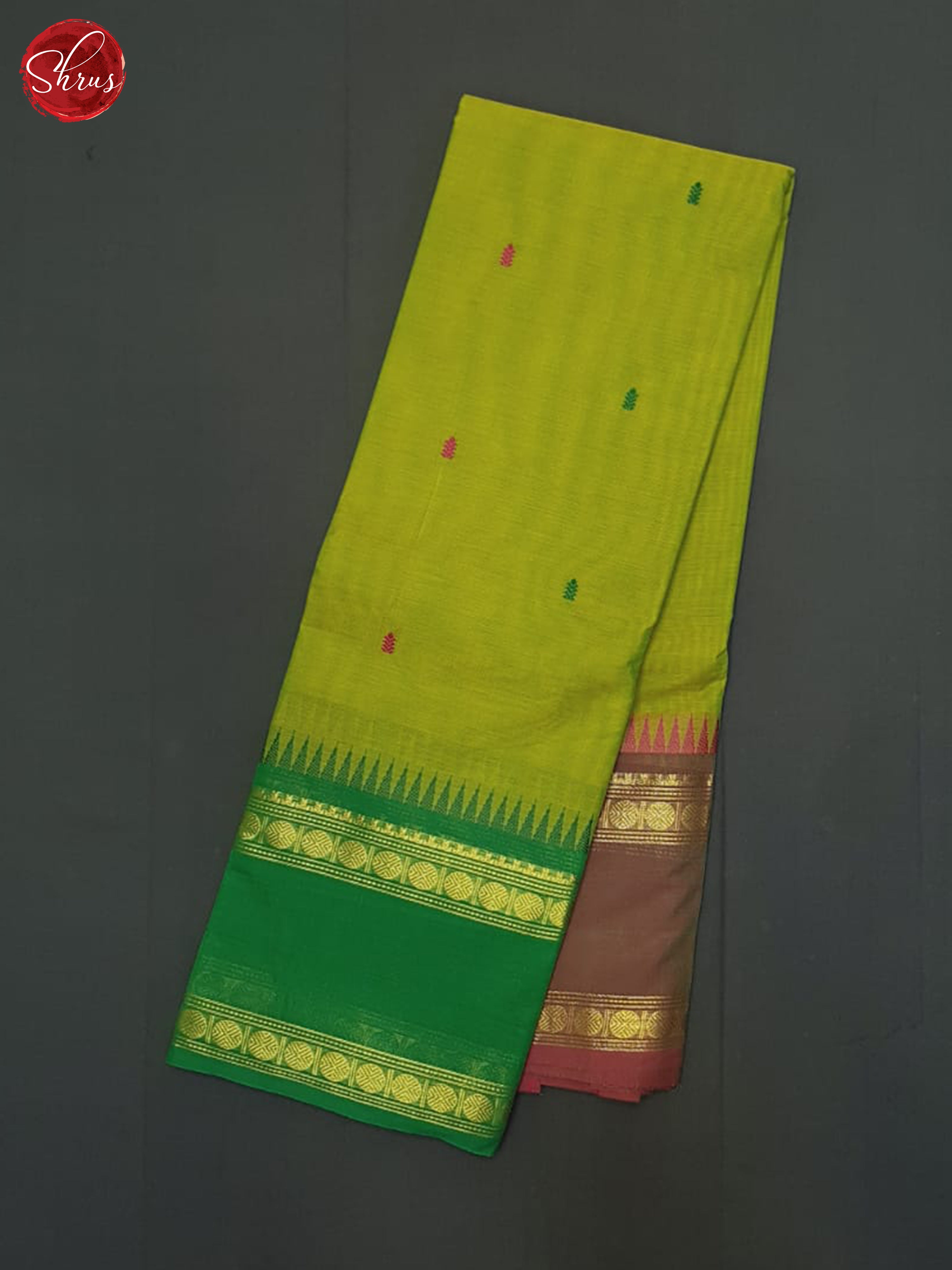 Green & Pink - Chettinad Cotton Saree - Shop on ShrusEternity.com