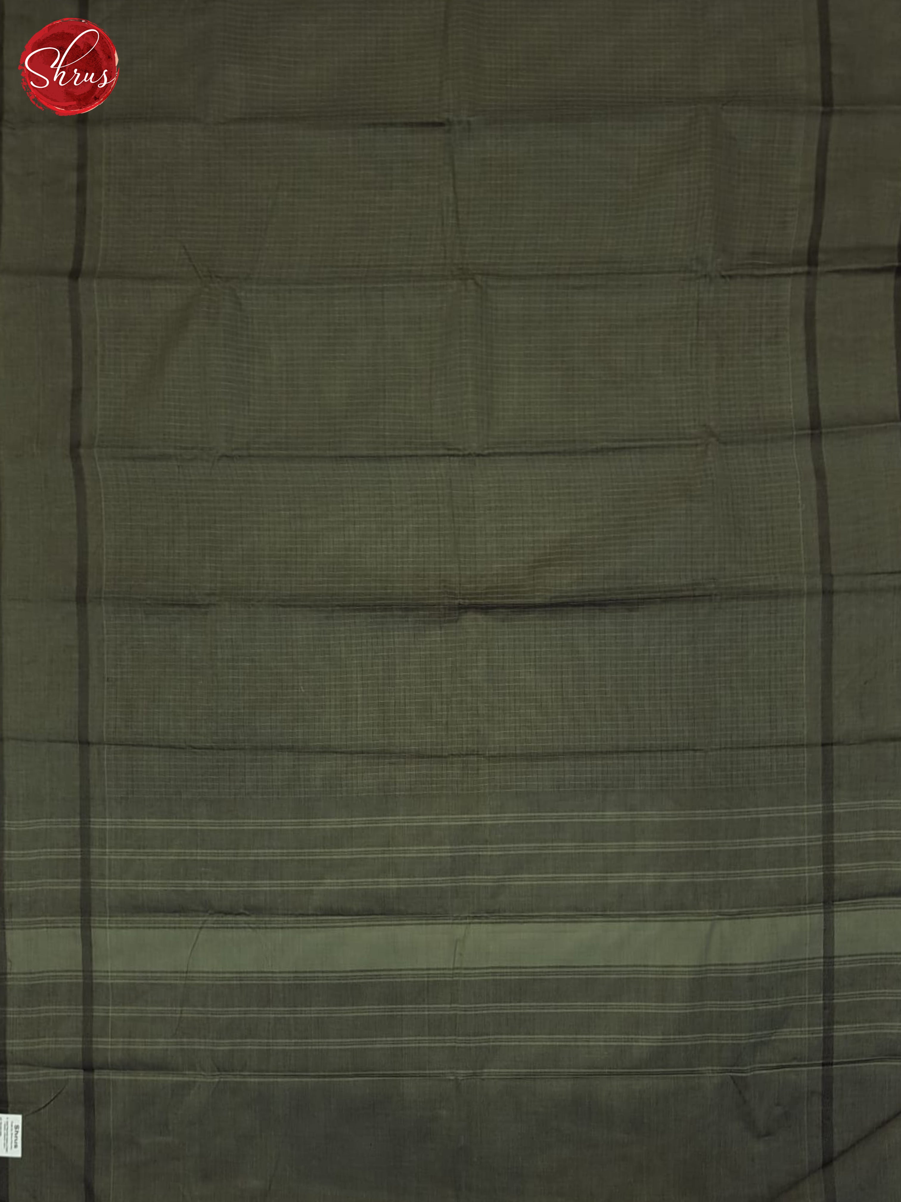 Grey - Chettinad Cotton Saree - Shop on ShrusEternity.com