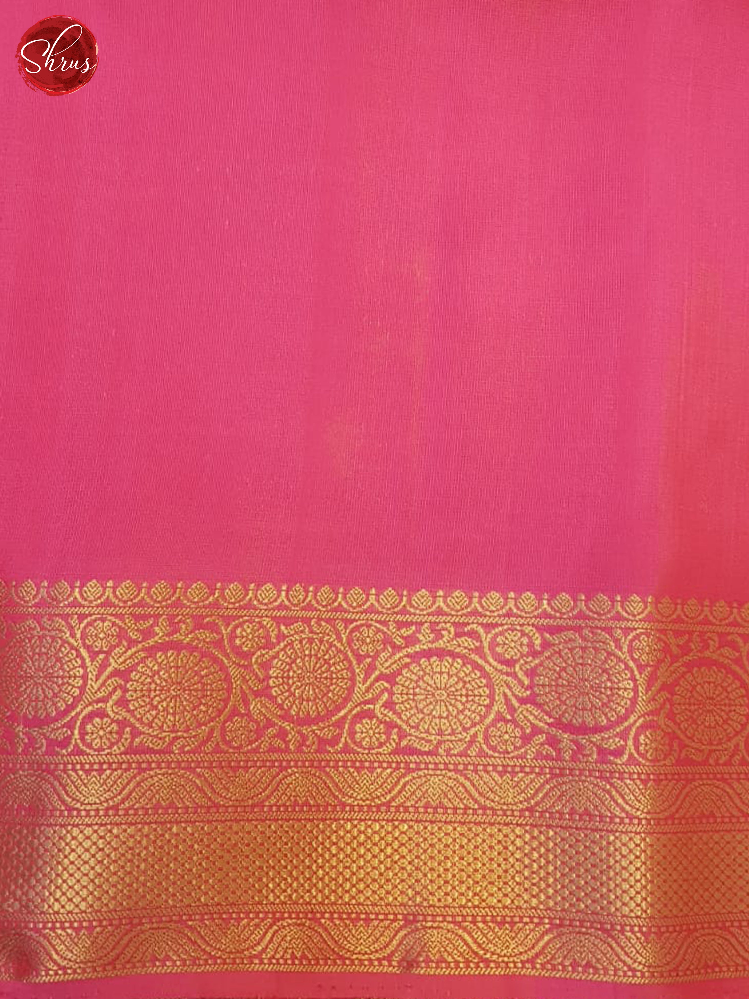 Yellow & Pink - Soft Silk Saree - Shop on ShrusEternity.com