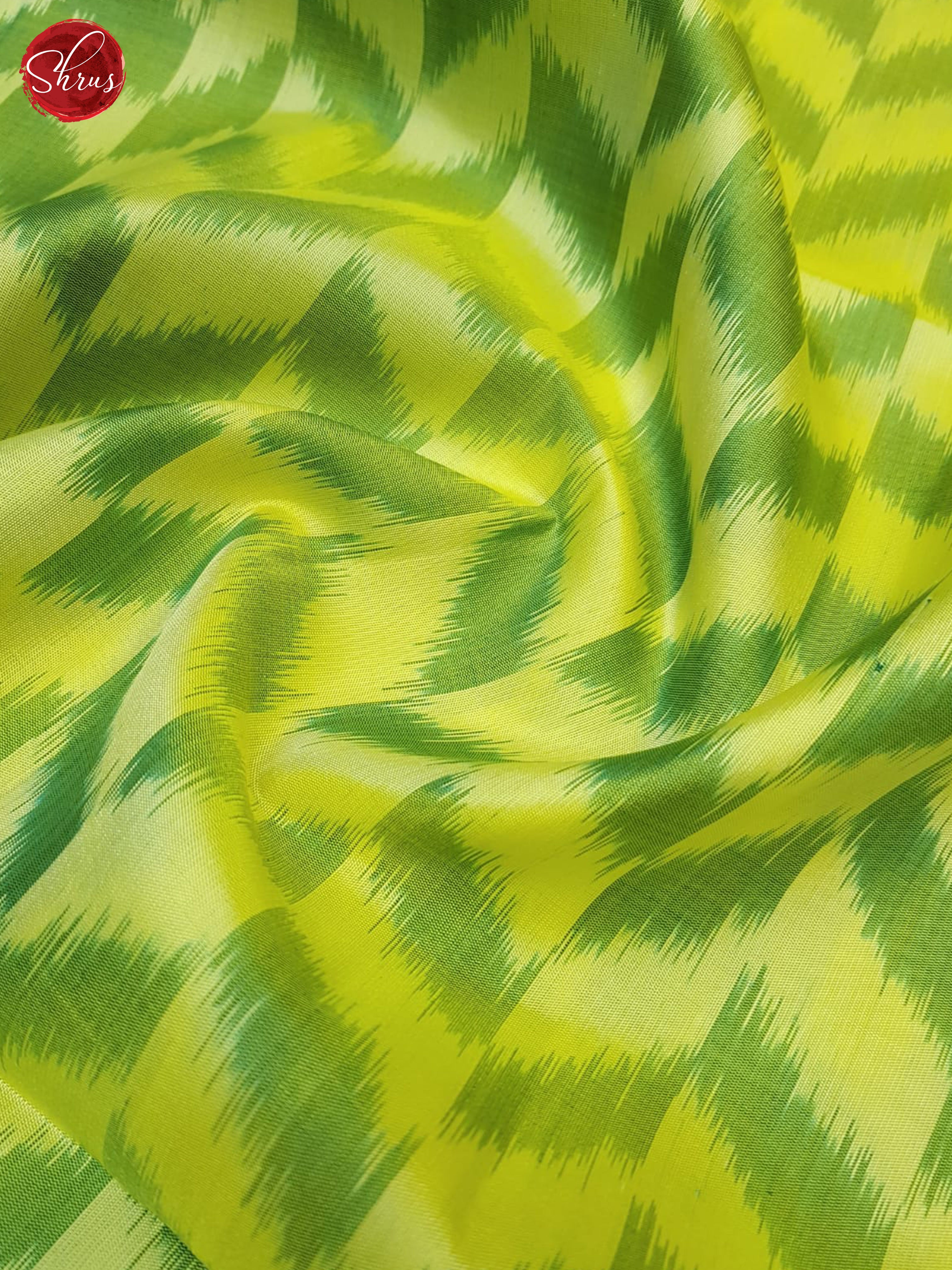 Yellow & Blue - Soft Silk Saree - Shop on ShrusEternity.com