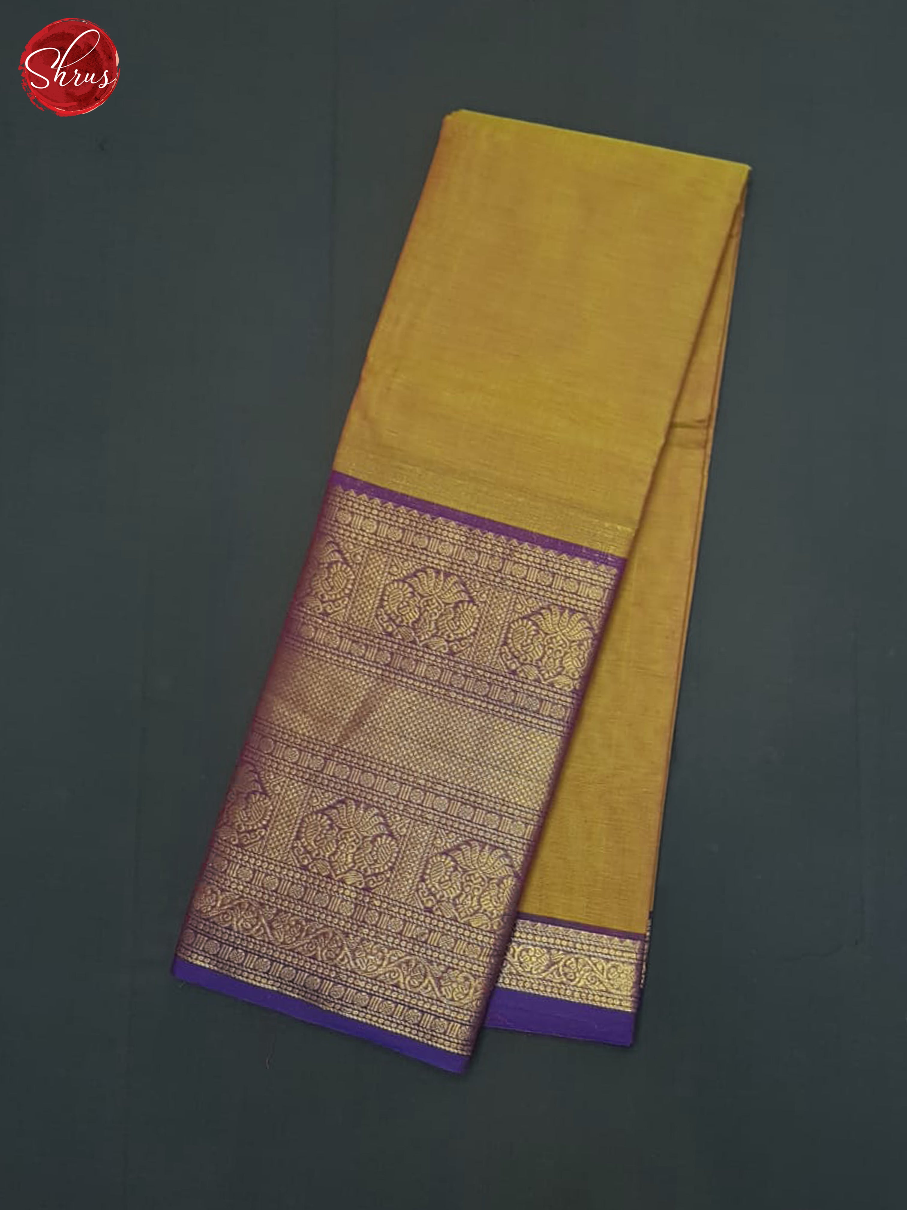 Brown & Purple - Chettinad Cotton Saree - Shop on ShrusEternity.com