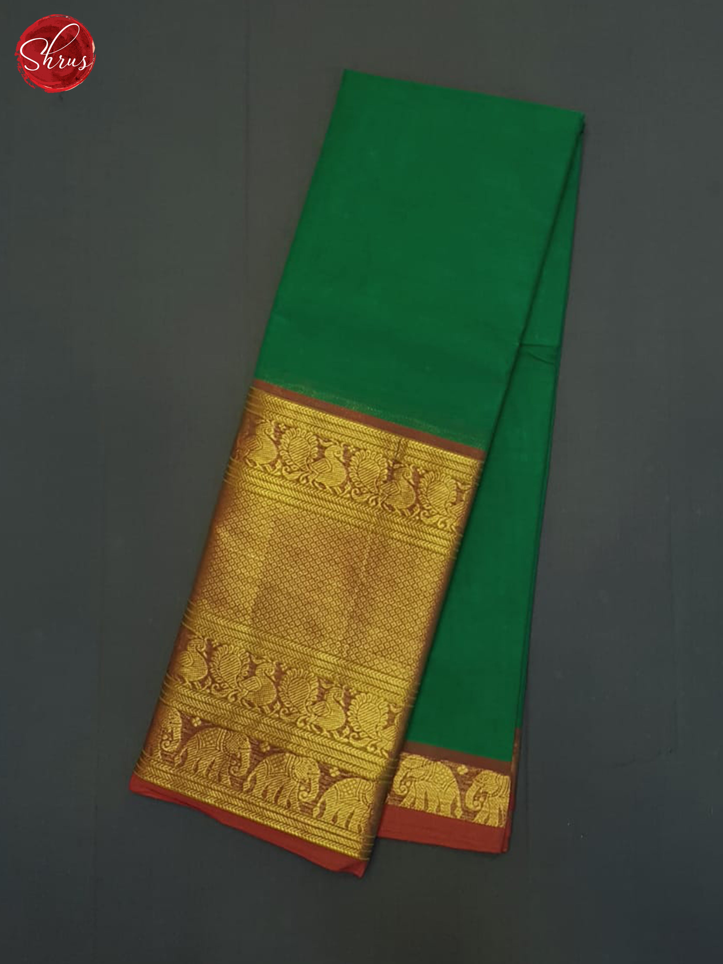 Green & Maroon - Chettinad Cotton Saree - Shop on ShrusEternity.com